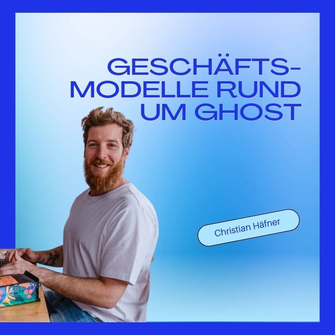 👻 Ghost: Super Geschäftsideen 💸 für das Nicht-Wordpress-Tool mit Christian Häfner #Creatorpop