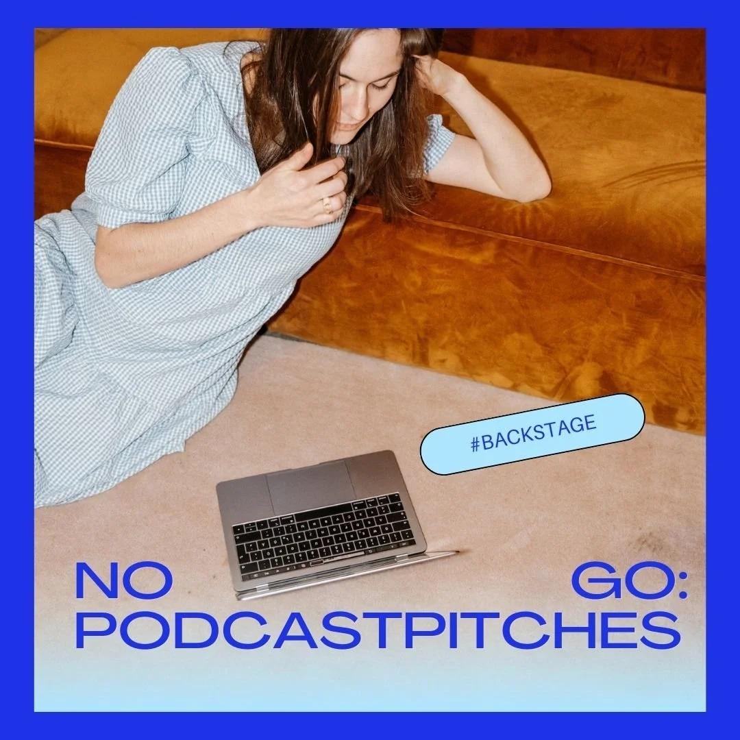 Tu's nicht! 2 absolute NO GOs, wenn du dich als Podcast-Gast pitchst 😬 (inkl. Vorlage)