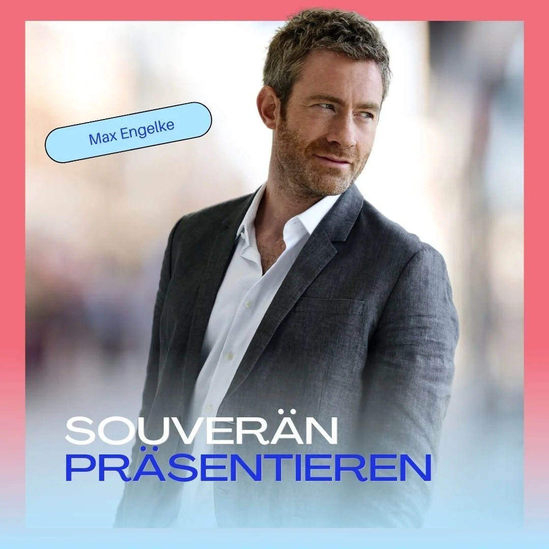 Hammer-Vortrag: Besser präsentieren, Lampenfieber bekämpfen &amp; souveräner wirken (mit Max Engelke)