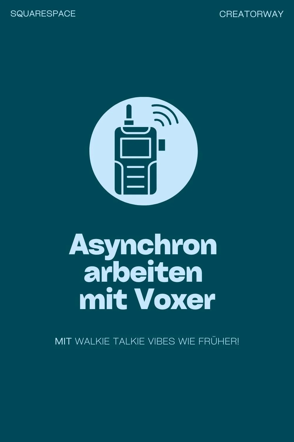 "Alter, ich hasse Zoom-Calls!" - Asynchron arbeiten mit Apps wie Voxer