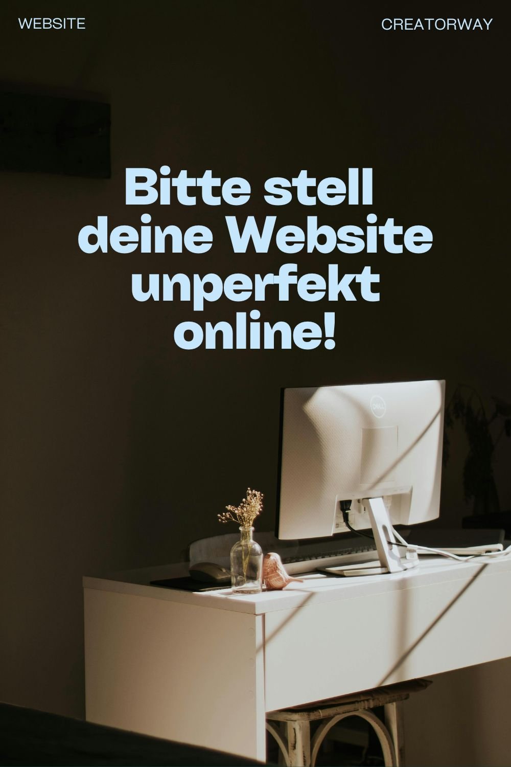Die perfekte Website, die nicht online ist, bringt dir NICHTS!