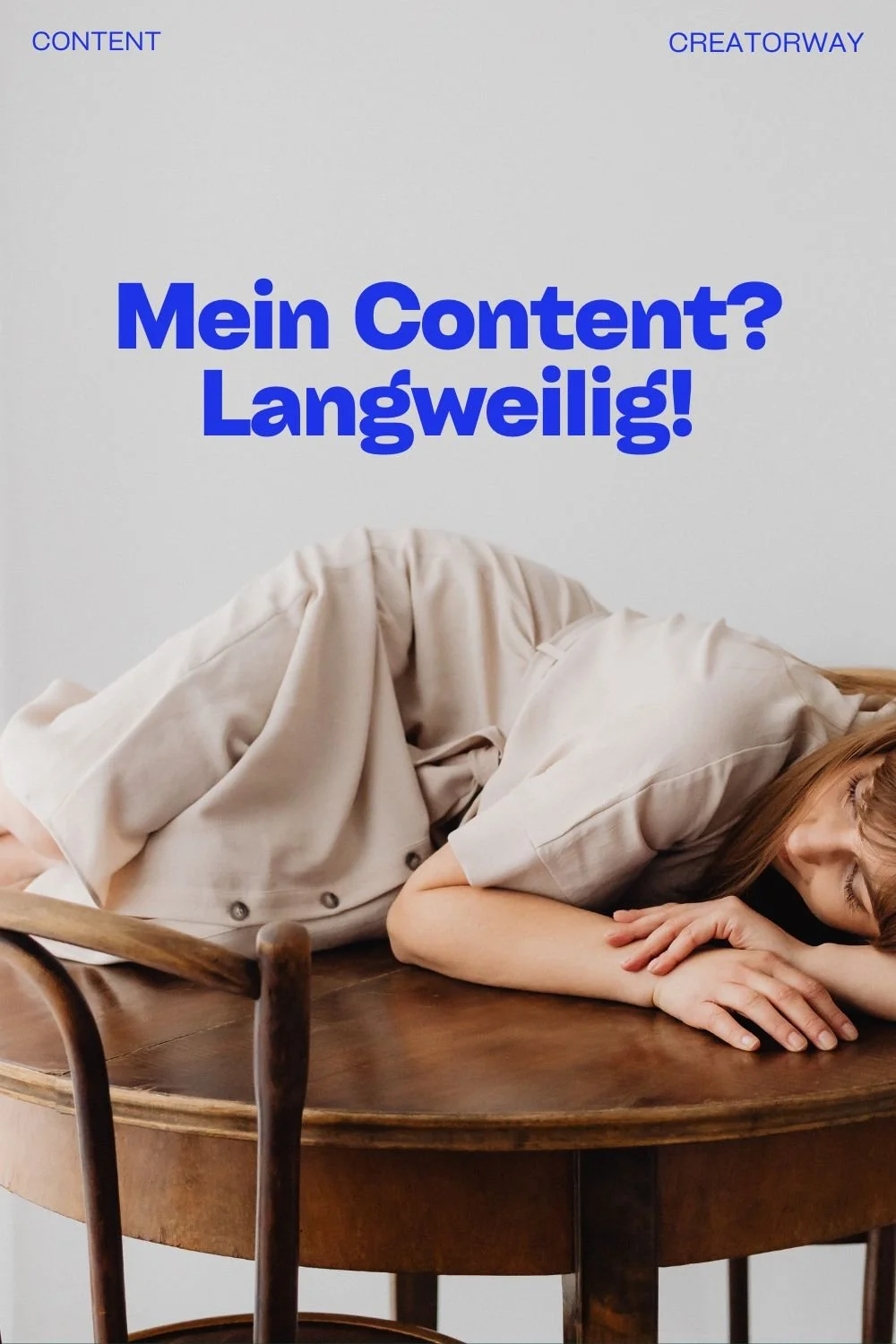 Bist du gelangweilt von deinem eigenen Content?