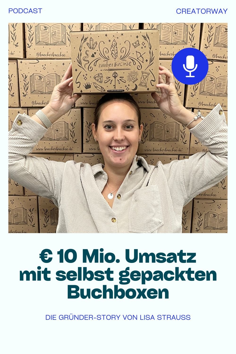 Lisa Strauß im Creatorway Podcast