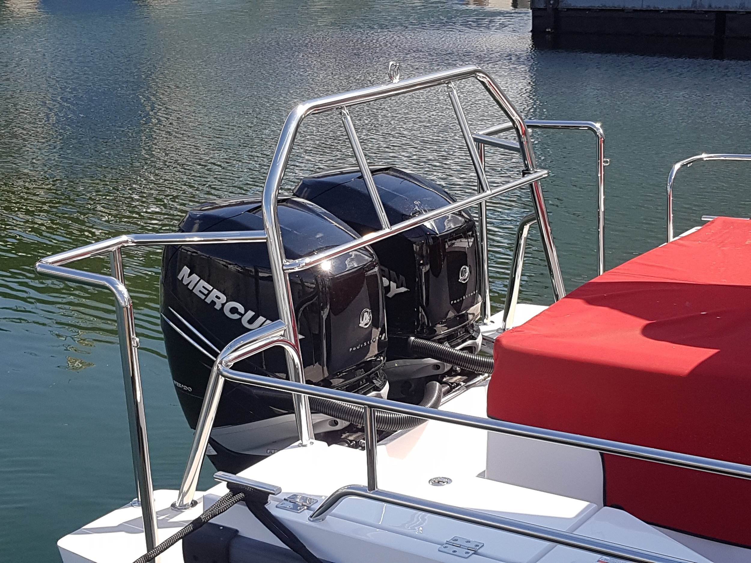 Custom Axopar Railings Custom Fabrication Stainless Steel