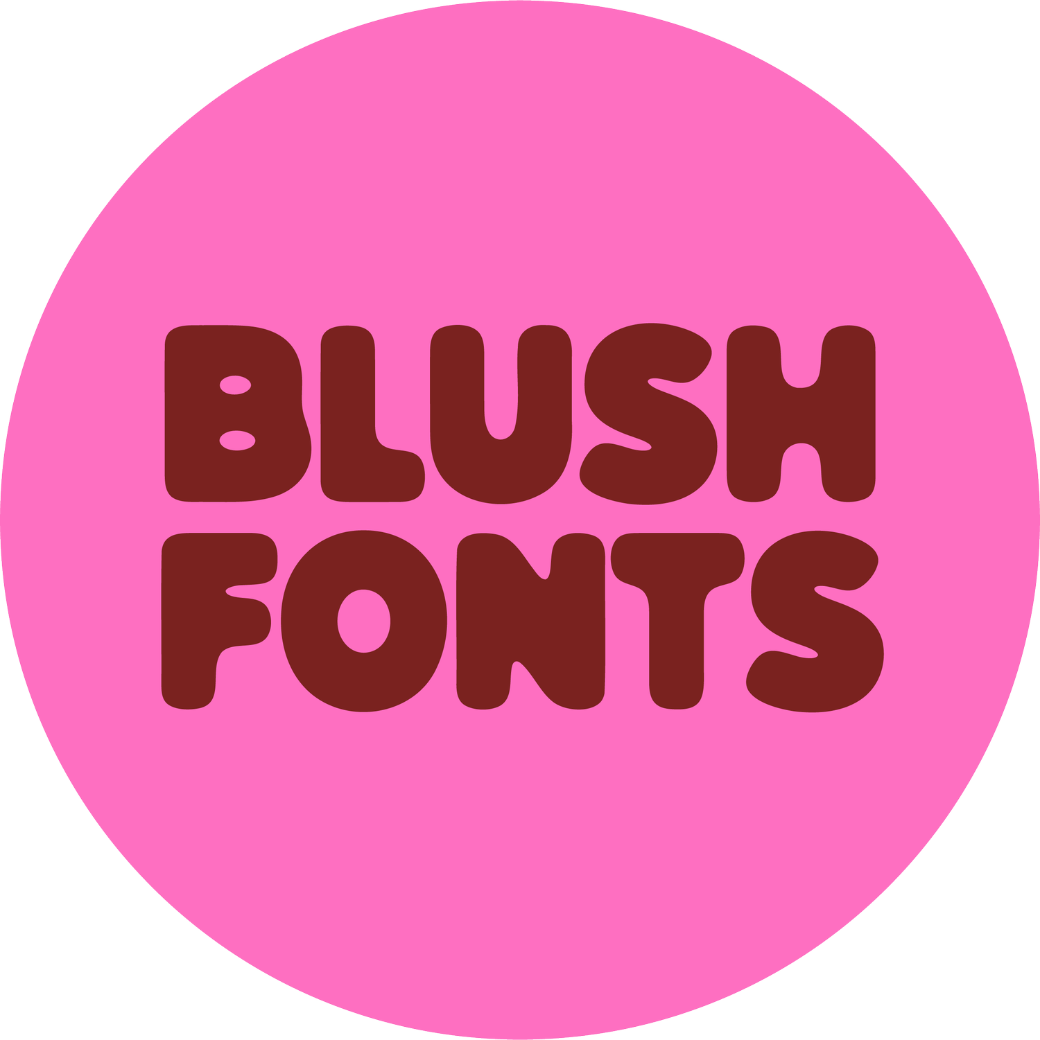 BLUSH FONT CO.