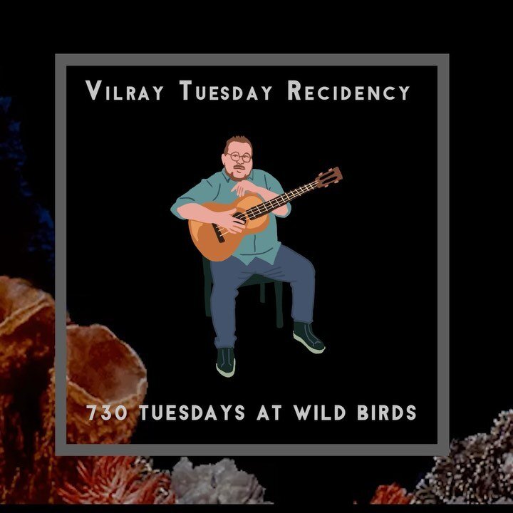 730: Honored to have @vilray doing our winter residency series (about a month)&hellip; He&rsquo;ll play in trio format and will bring his incredible songs, elegant voice and delightful vibe to wild birds 

930-1130: @vanishagouldmusic is americas swe