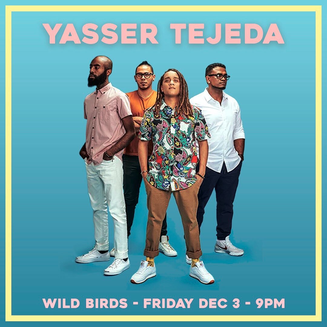 7-9pm: @glassdognyc is plays beautiful beautiful jazz and it&rsquo;s the perfect start to the night 

9-11pm: @yassertejeda is simply the best and his band is incredible &mdash; dance music 

11-4am: @djnebraska will take you around the world and mak