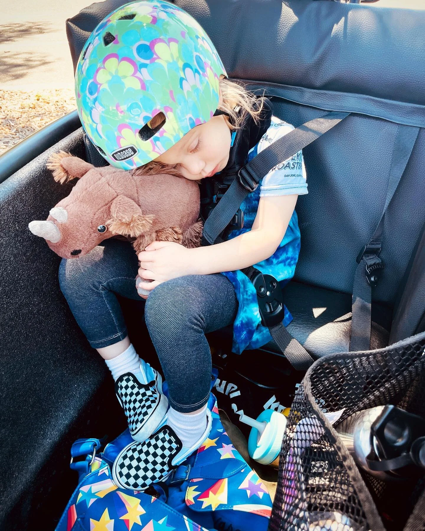 Delivery ride naps!