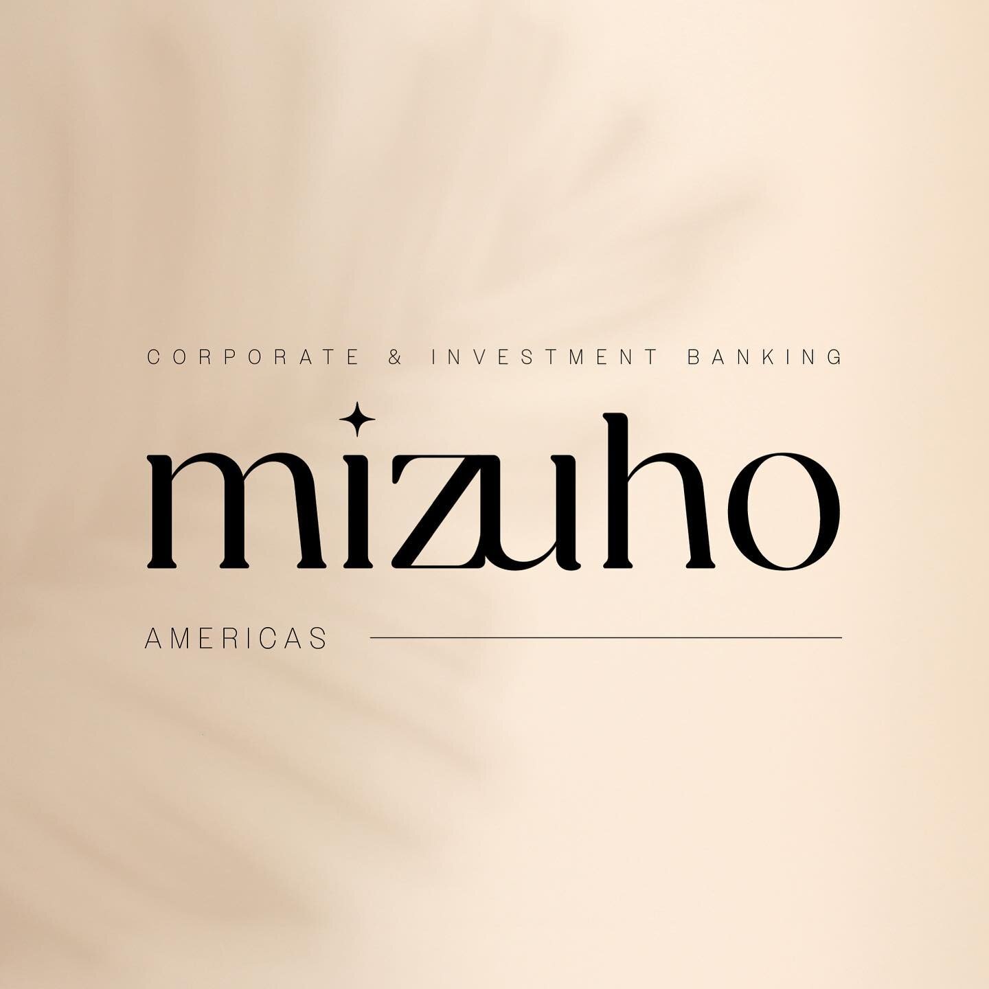 Got to do this really fun re-branding exercise for our Branding Lesson at Take Your Kids to Work Day! This is my take on Mizuho as a modern minimalistic lifestyle brand!