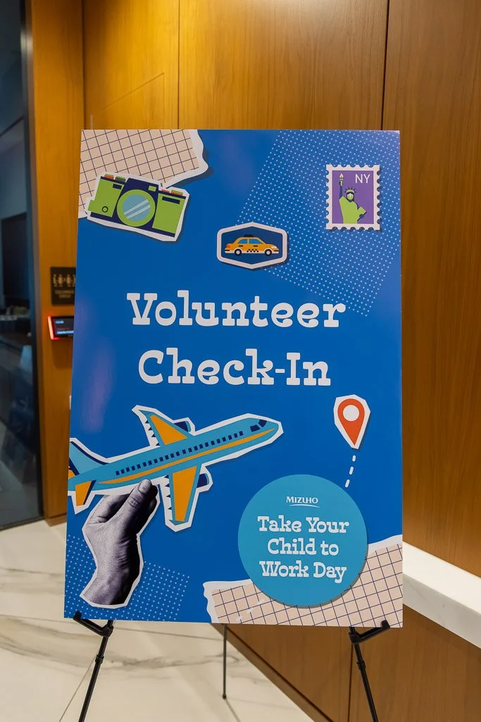 Volunteer signage