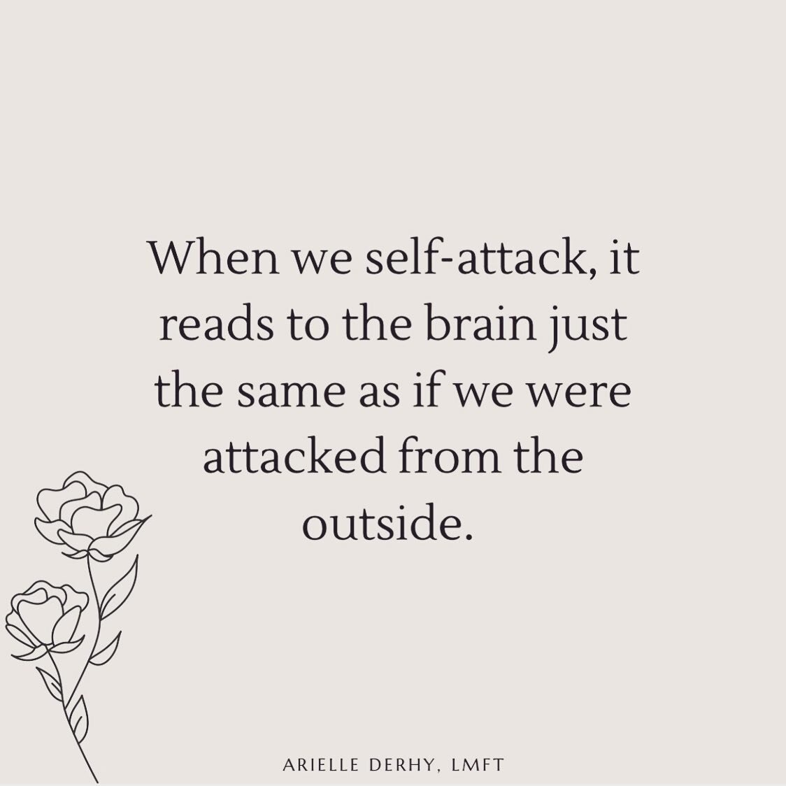 We have the power to lift ourselves up or tear ourselves down. Watch how you speak to yourself!! 🤭 

👌🏽@ariellederhytherapy
