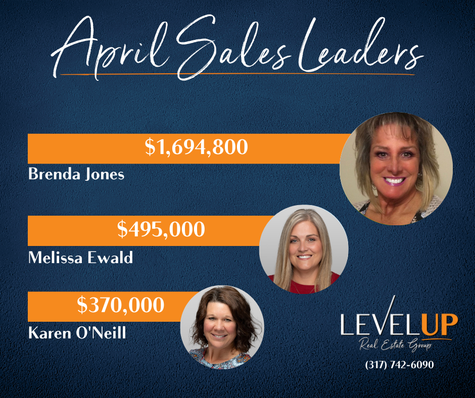 April 2023 Sales Leaders — Level Up Real Estate Group