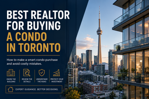 Best Real Estate Agents for Purchasing a Condo in Toronto