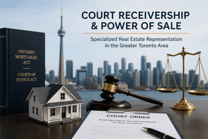 Best Realtor for a Court Receivership or Power of Sale Property in the GTA