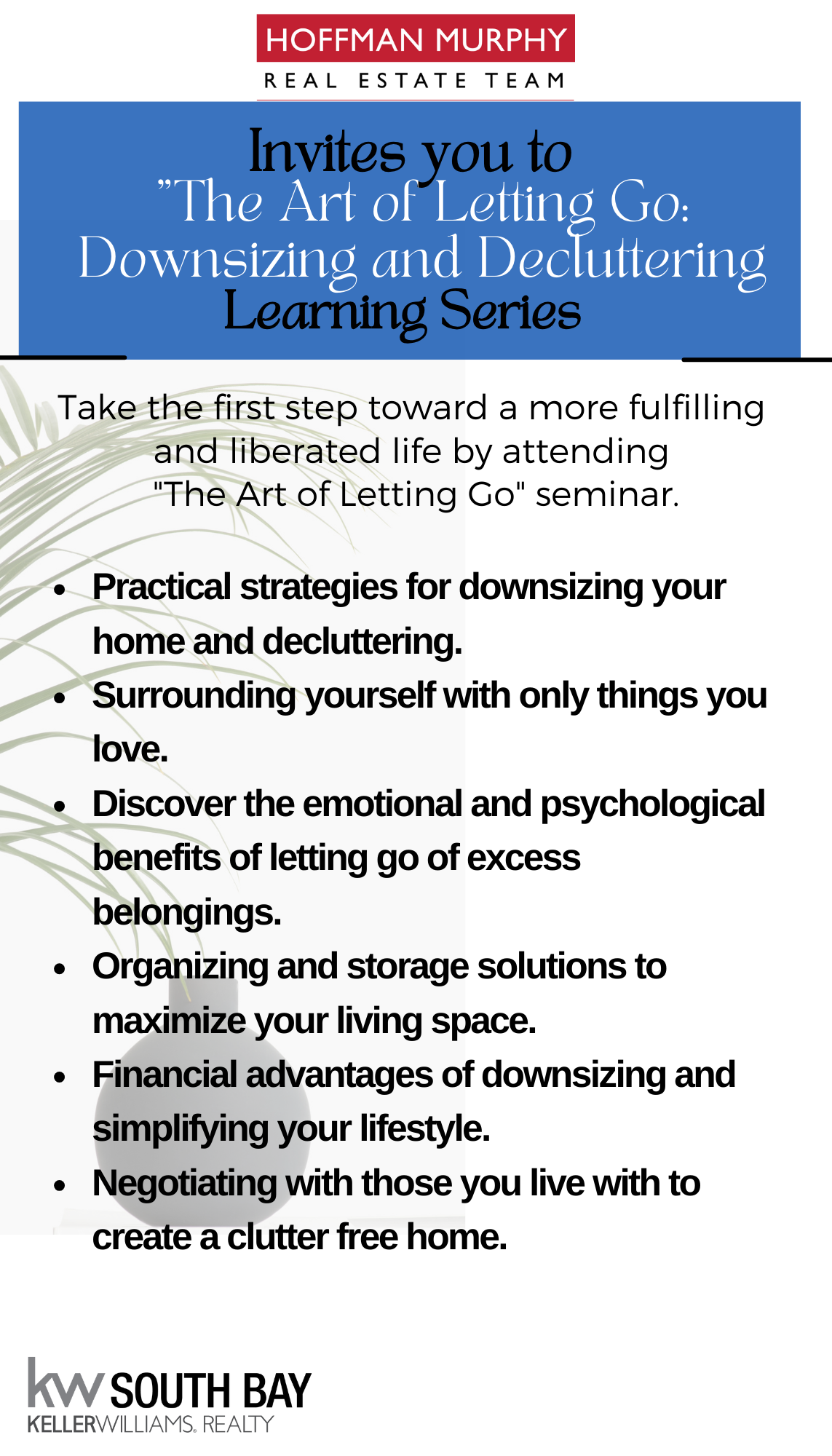 Downsizing — The Hoffman Murphy Real Estate Team