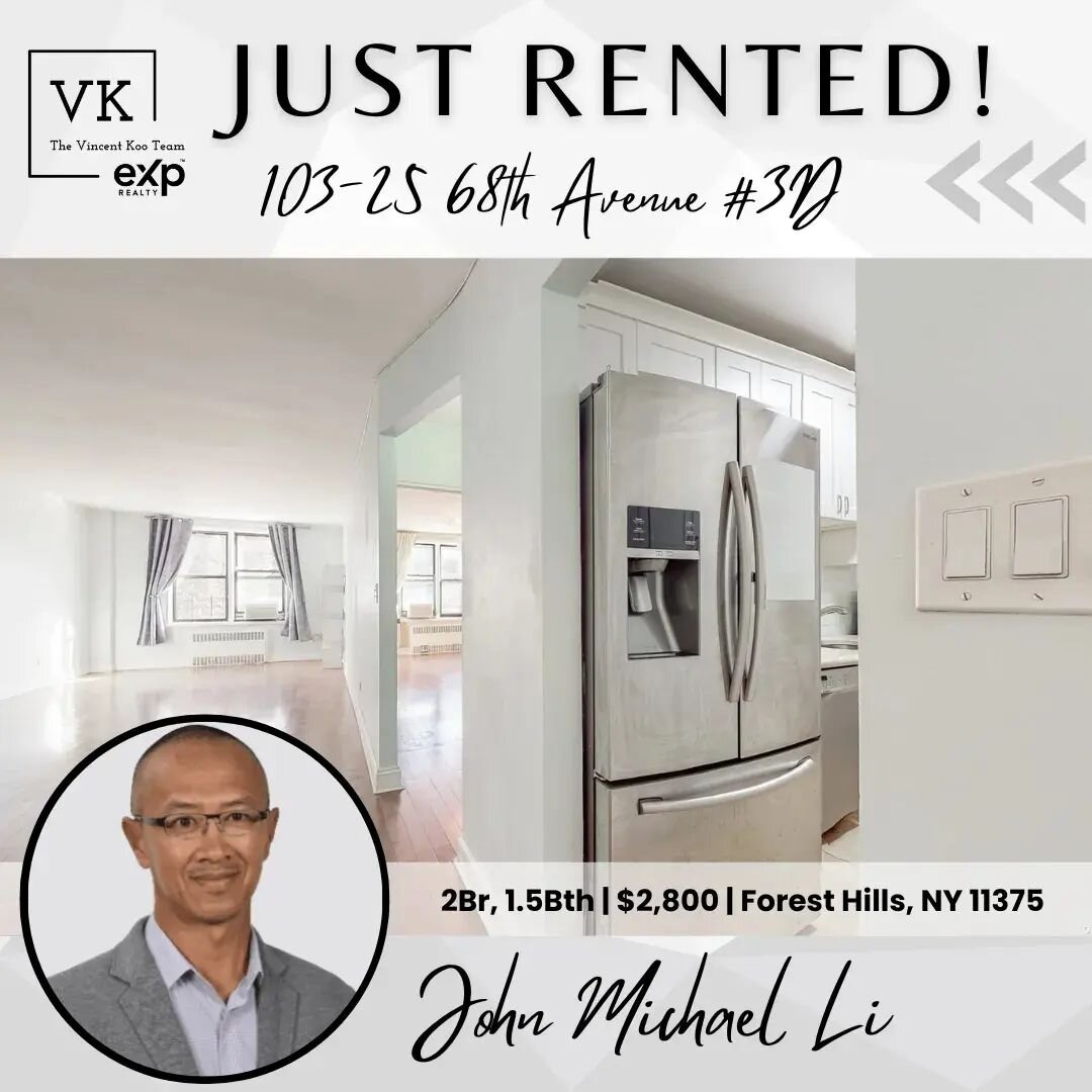 We are thrilled to announce that our rental listing at 103-25 68th Ave. #3D, Forest Hills, NY 11375 has been rented and is no longer available. We extend our warmest congratulations to the tenant who has found the perfect match! 🤩

Stay tuned for fu