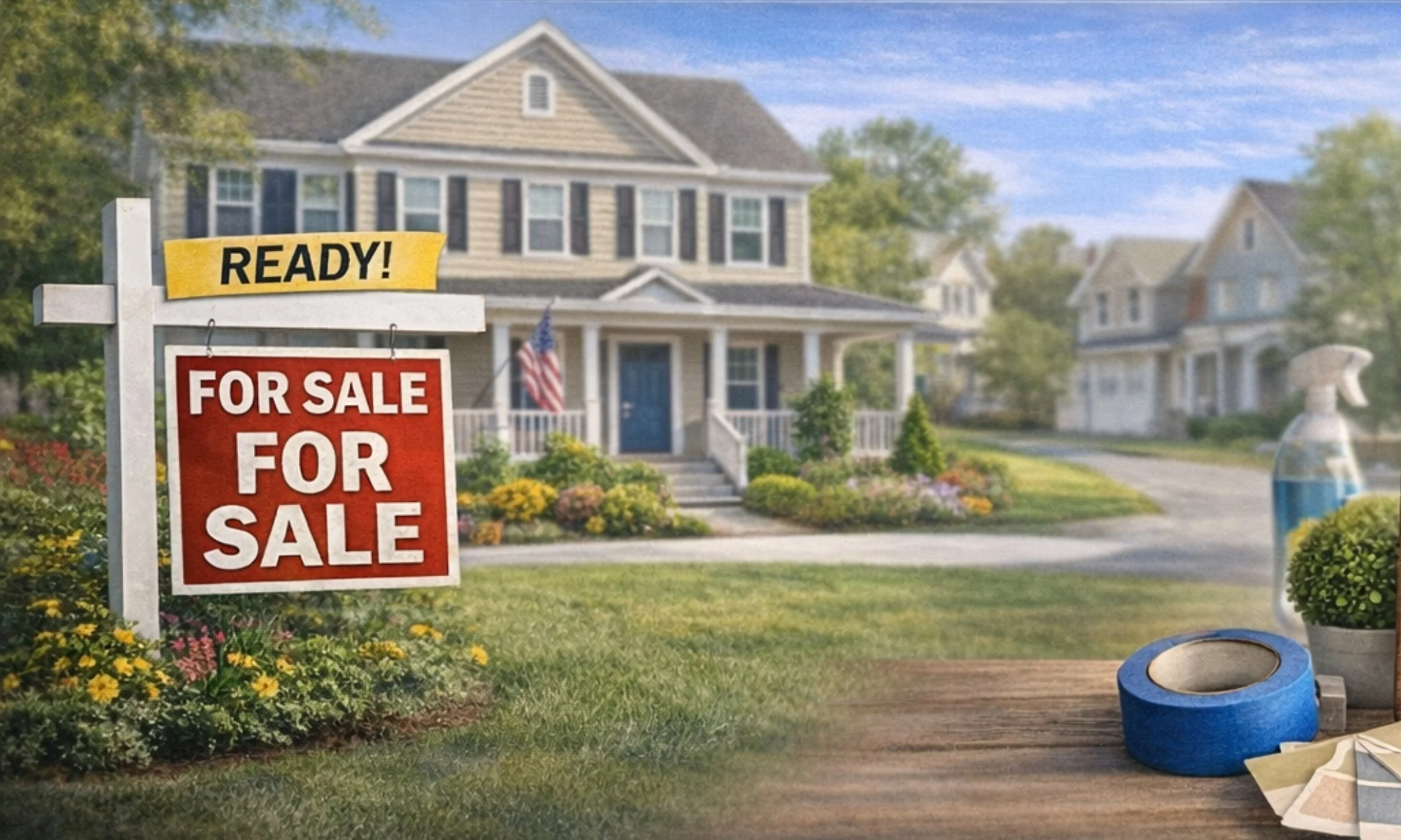 Preparing a home for sale in MetroWest Massachusetts including Maynard Acton Concord and Stow