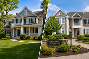 Is 2026 a good time to sell a larger single-family home in Westford and downsize to a condo?