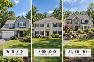What $600K, $800K, and $1M Can Buy You in Littleton, MA