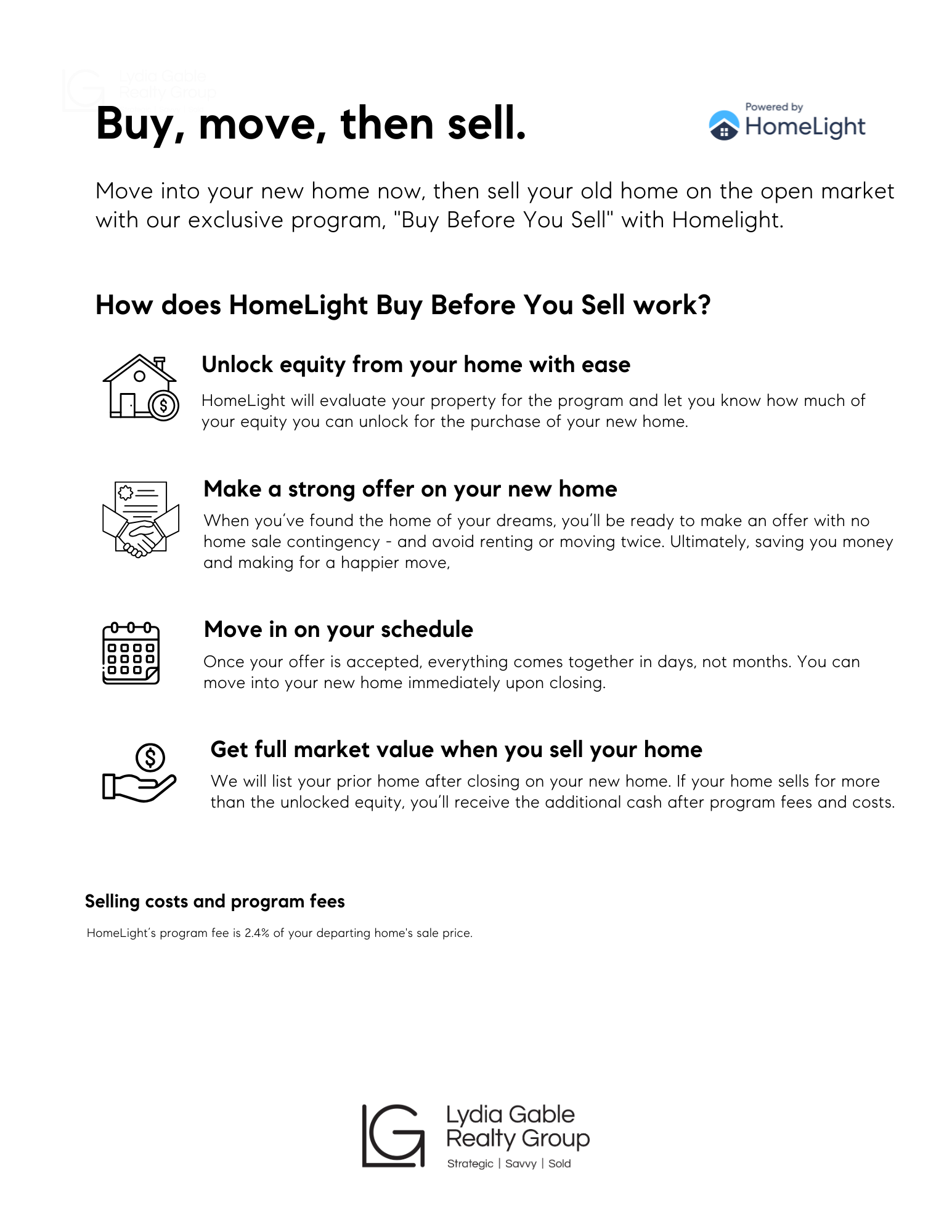 Buy before you Sell — Lydia Gable Realty Group