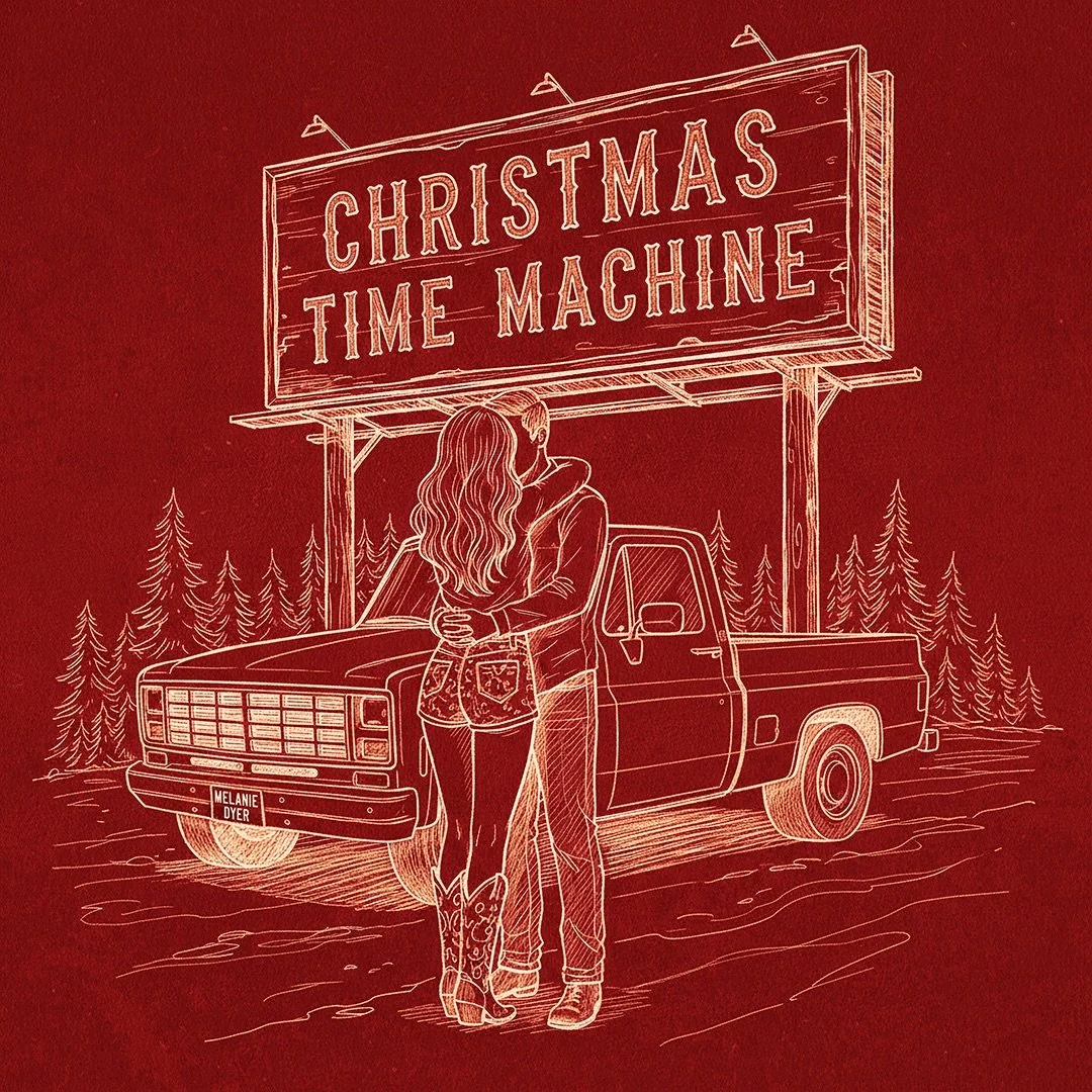 Christmas Time Machine 🎄is out now! 

Working with these phenomenal musicians being a fly on the wall see see how it&rsquo;s done and been done in Nashville was invaluable. Love this song and @melanie_dyer really stepped it up a notch with her new e