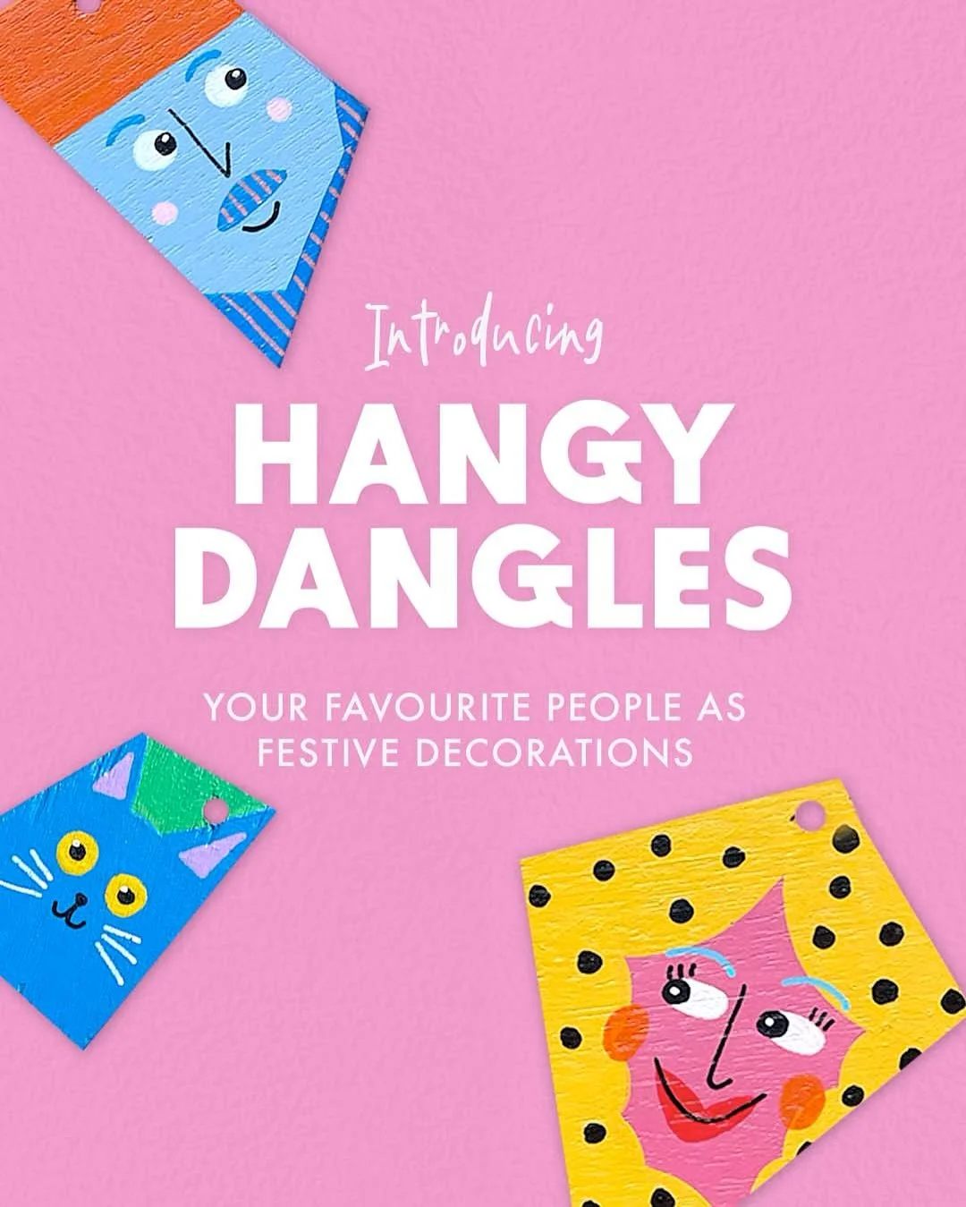 Hangy Dangles! Hangy Dangles!
A little collaboration with @kastnerfurniture 🥰
Custom painted portraits of you, your friends, your fam bam, your pets! Perfect for Chrissy tree decorations!
Available now, link to shop in bio 🥳
.
.
.
#baubles #christm