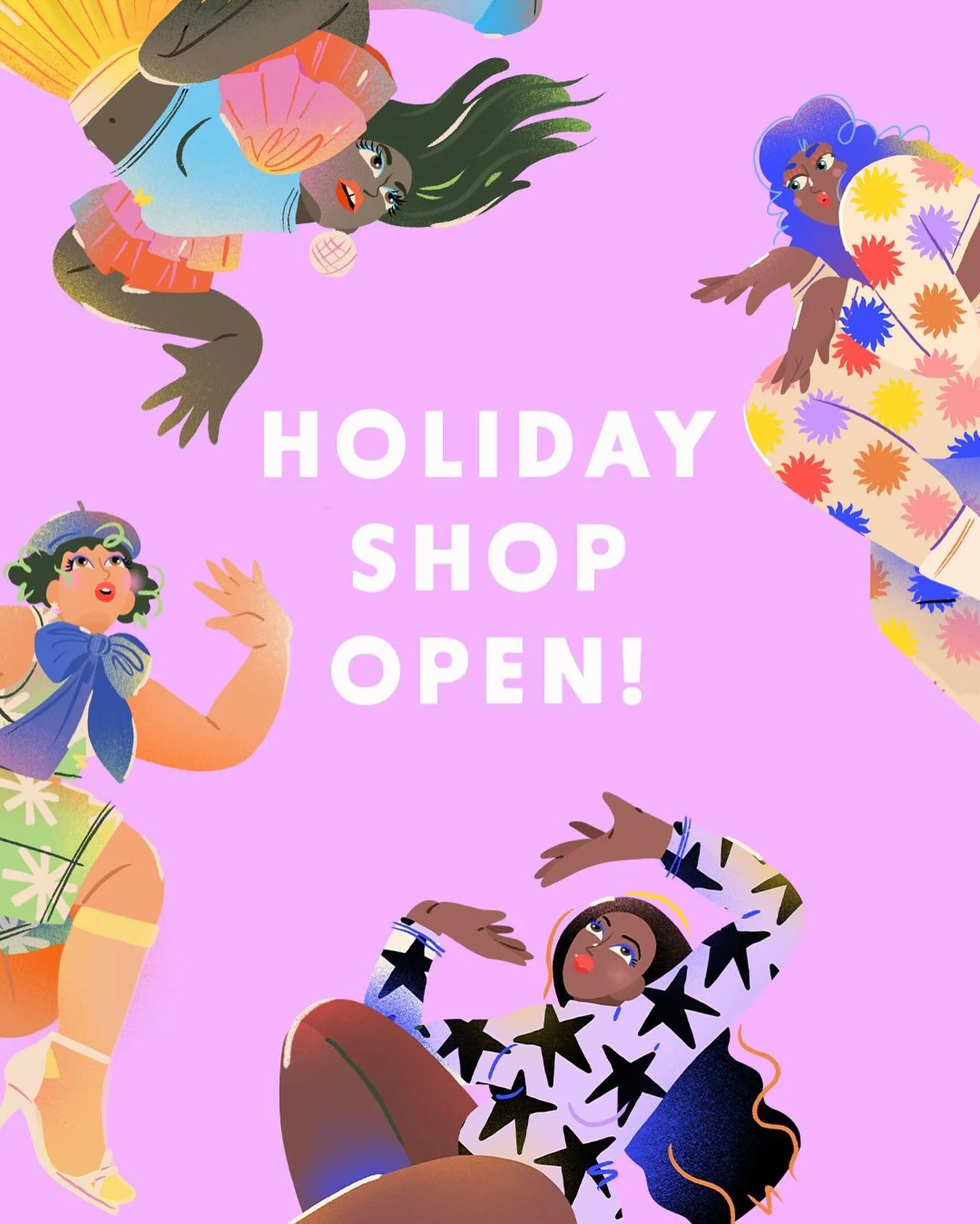 Holy moley! I&rsquo;ve just popped a bunch of new products up on my shop perfect for Chrissy! All the fave babes I created last month for @peachtober are featured! We&rsquo;re talking calendars, cards and wrap! Go have a squizzy! 🥳🥳🥳
Link in bio h