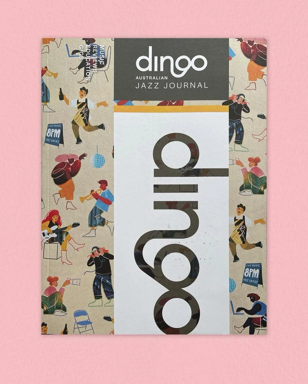 The final cover for @dingojazz magazine 😭🥰🥳