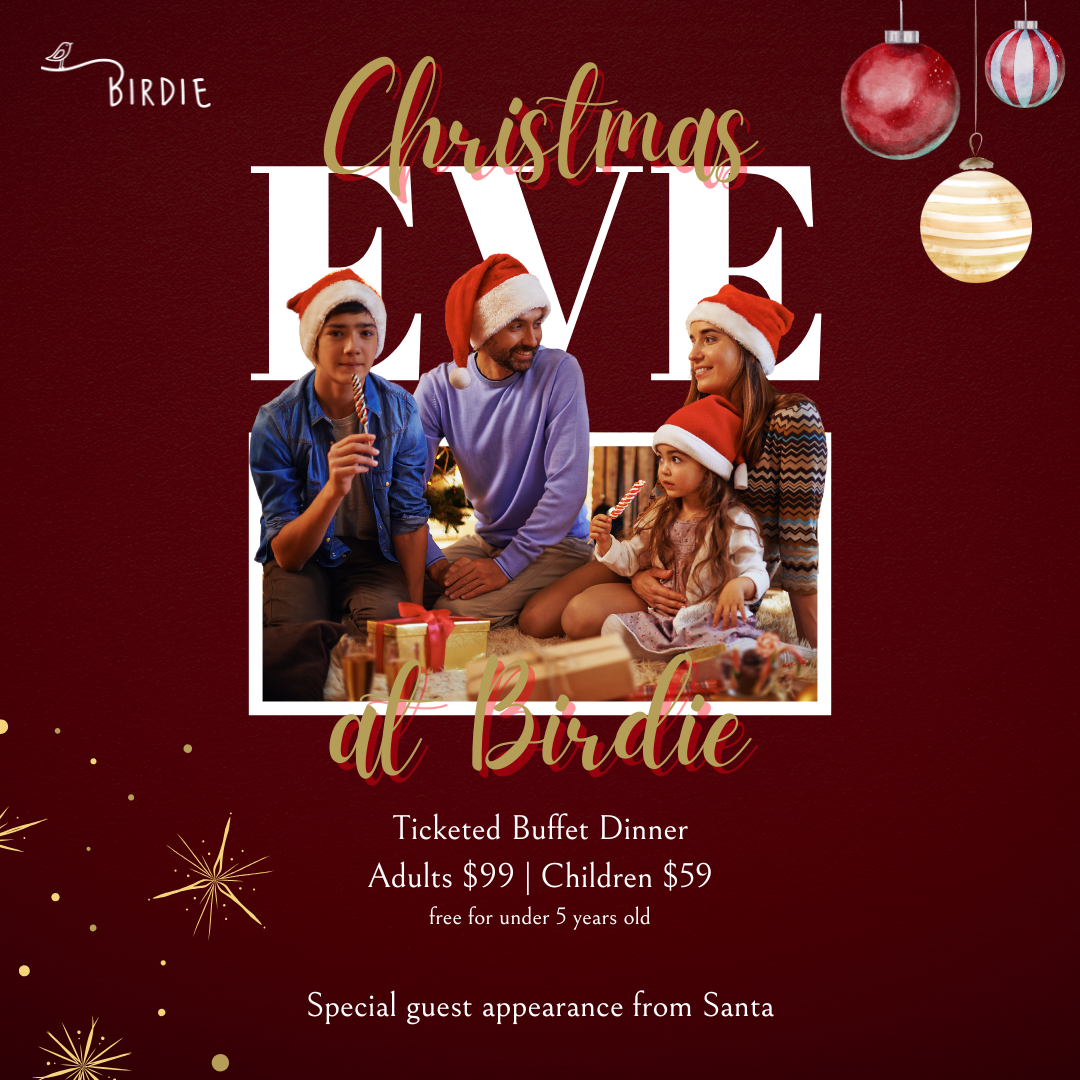 Christmas Eve Buffet Dinner at Birdie