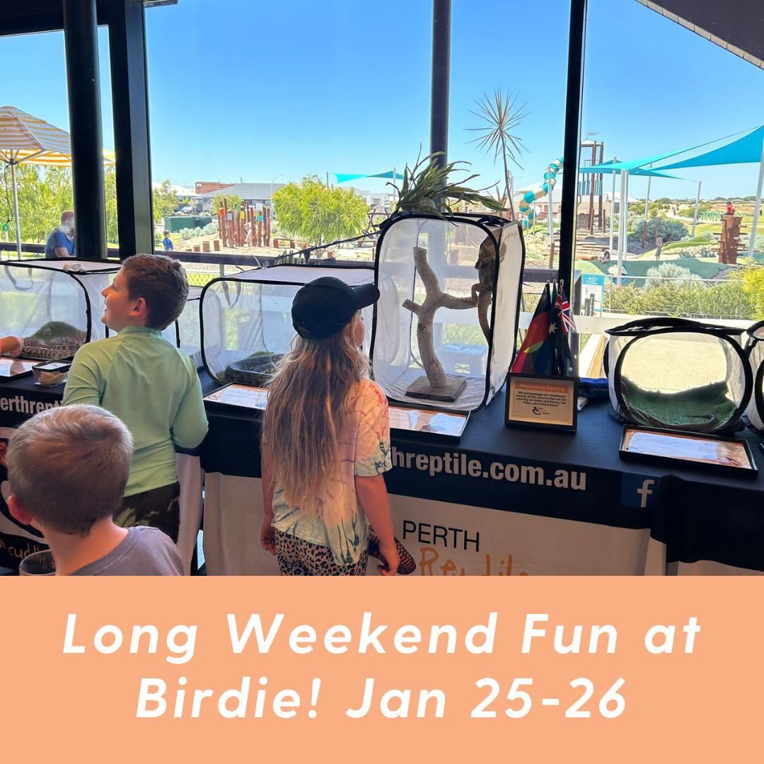 Join us for our Long Weekend Fun at Birdie!