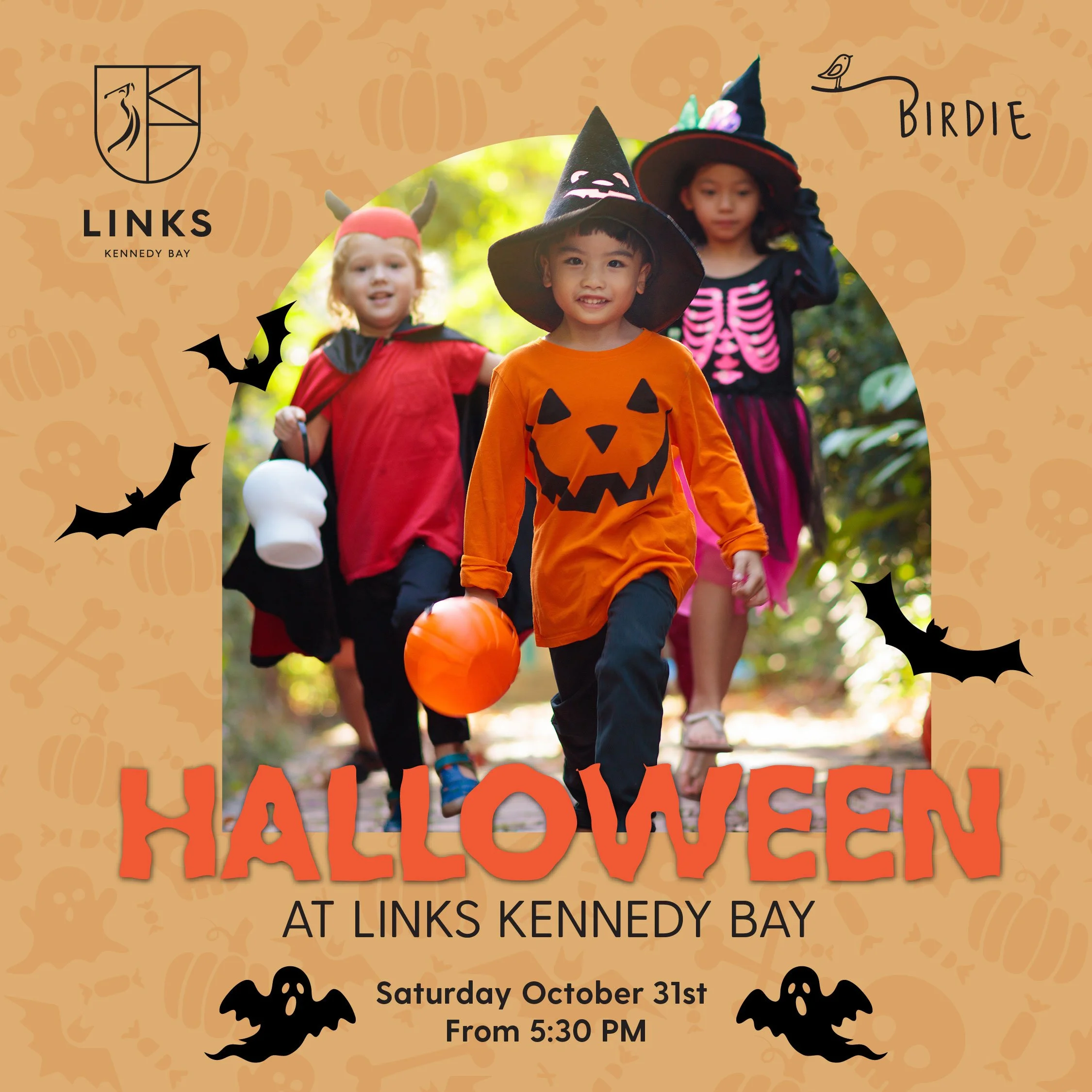 Halloween Trick or Treat Trail at Links Kennedy Bay