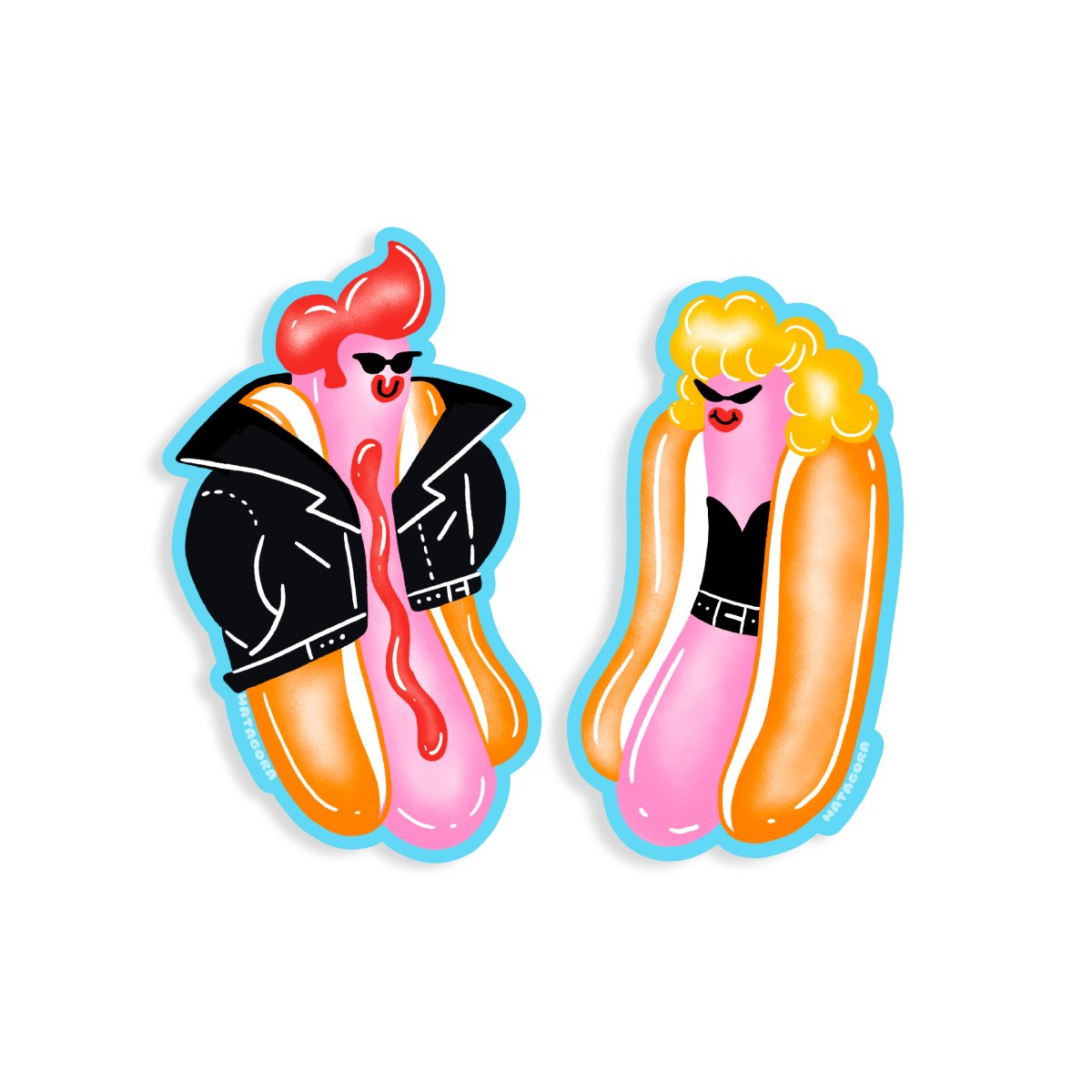 Sticker_Danny-Sandy-Grease-Dog_Matagora-Club-1.jpg
