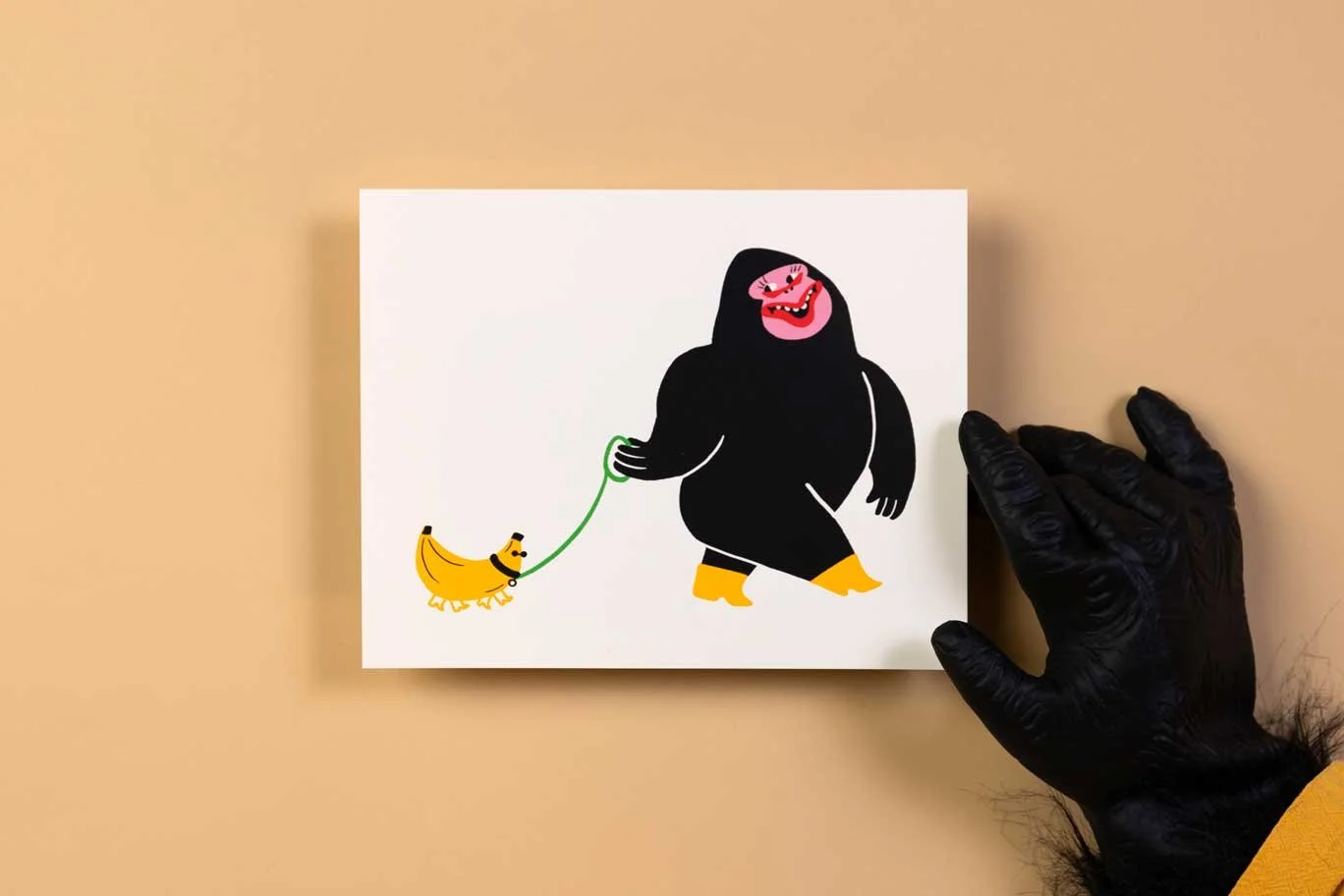 Fruits-are-Made-for-Walking_Gorilla-Strut_Screen-Print_Matagora-Club_2.jpg