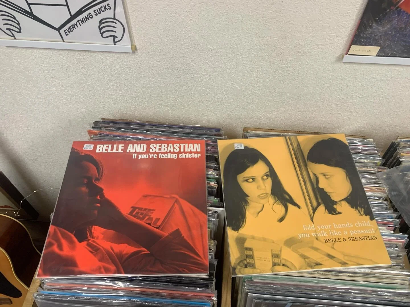 Belle and Sebastian - If You&rsquo;re Feeling Sinister (&amp;) Fold Your Hands Child, You Walk A Peasant @soundannex 

&mdash;&mdash;

&ldquo;Sound Annex&rdquo;

LP&rsquo;s CD&rsquo;s DVD&rsquo;s Tapes &amp; More

⬛️⚫️🎶 🎛📈✌️

#vinyl #recordsrepost