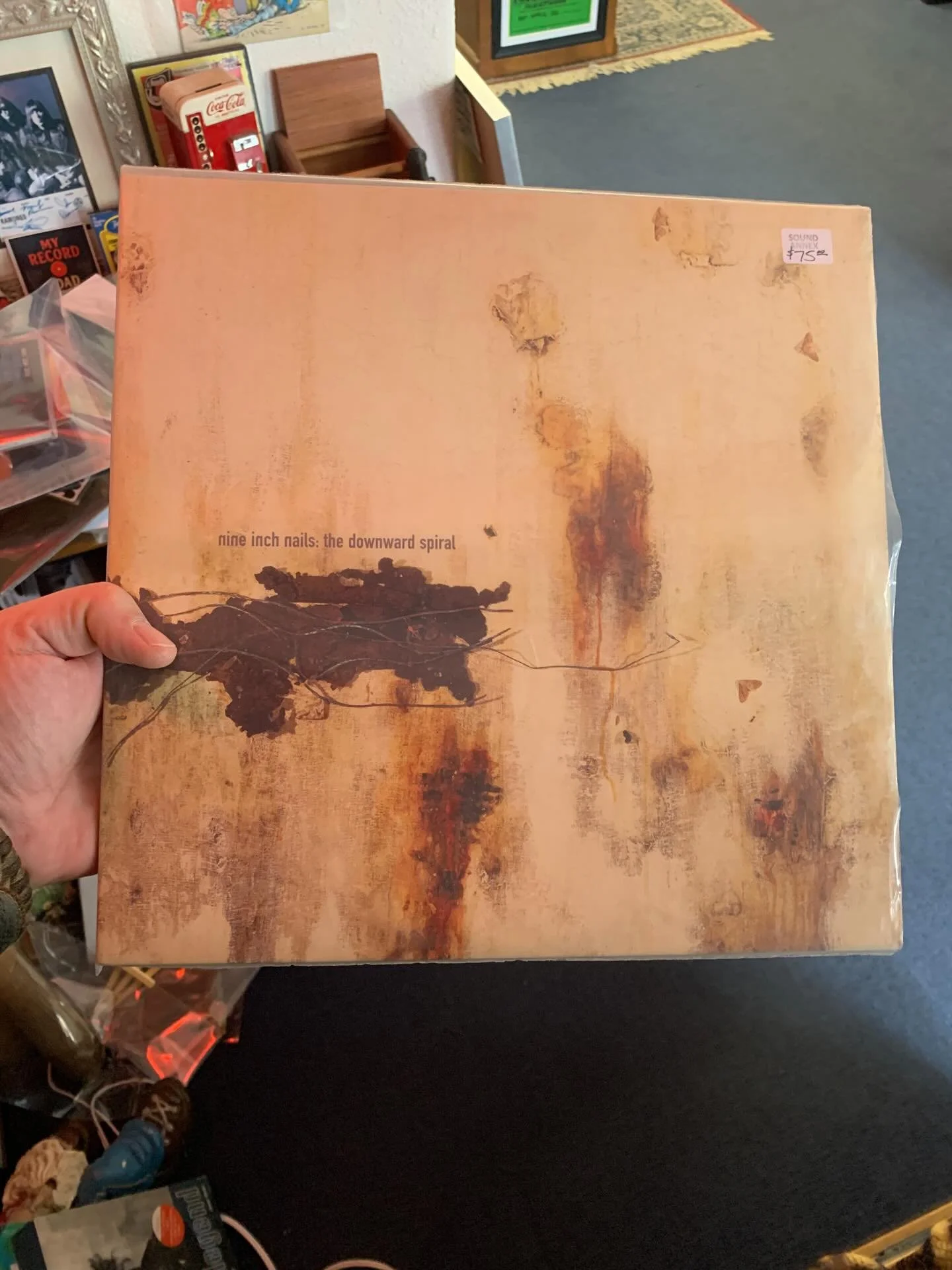 Nine Inch Nails - The Downward Spiral @soundannex 

&mdash;&mdash;

&ldquo;Sound Annex&rdquo;

LP&rsquo;s CD&rsquo;s DVD&rsquo;s Tapes &amp; More

⬛️⚫️🎶 🎛📈✌️