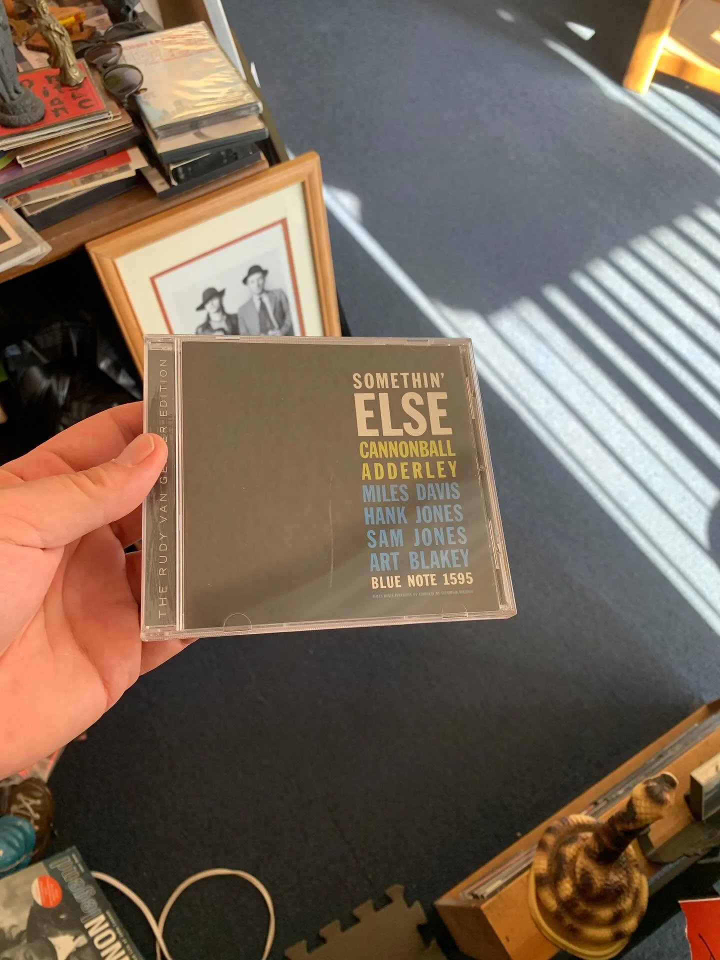 💿: Cannonball Adderley - Somethin&rsquo; Else @soundannex

&mdash;&mdash;

&ldquo;Sound Annex&rdquo;

LP&rsquo;s CD&rsquo;s DVD&rsquo;s Tapes &amp; More

⬛️⚫️🎶 🎛📈✌️