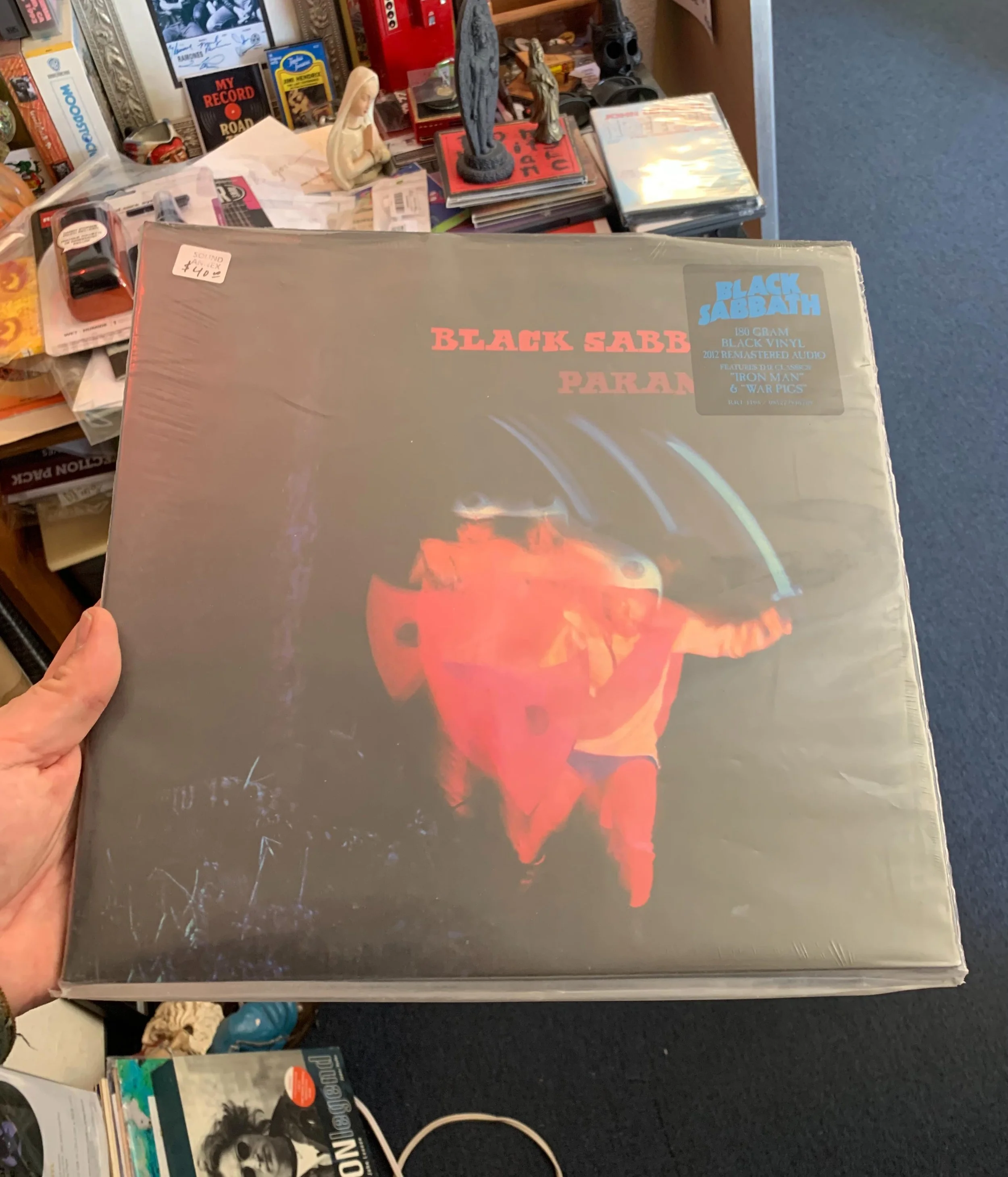 Black Sabbath - Paranoid @soundannex 

&mdash;&mdash;

&ldquo;Sound Annex&rdquo;

LP&rsquo;s CD&rsquo;s DVD&rsquo;s Tapes &amp; More

⬛️⚫️🎶 🎛📈✌️

#vinyl #recordsreposted #music #movies recordstore owner soundannex @soundannex yubacity California