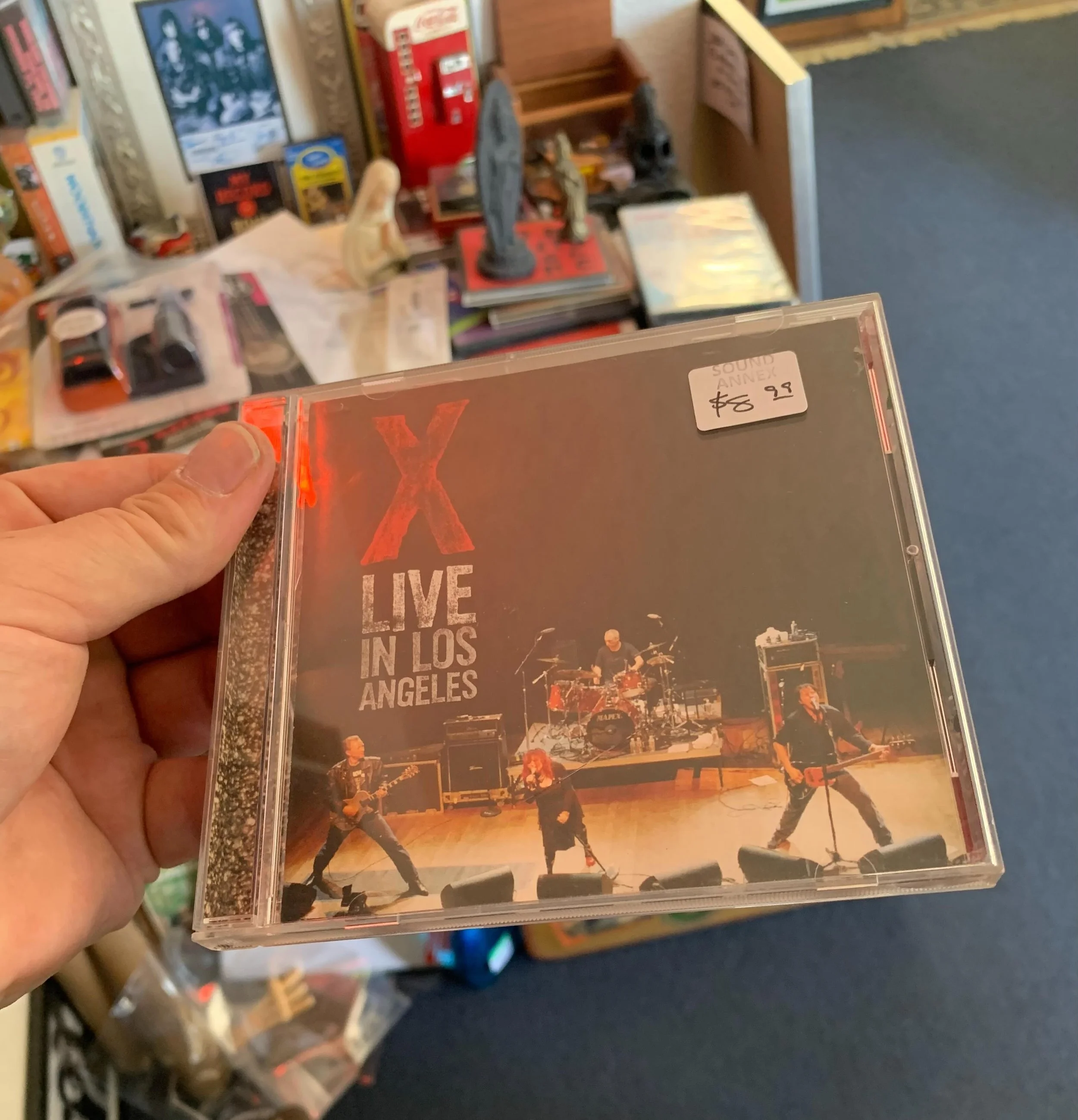 💿: X - Live In Los Angeles @soundannex 

&mdash;&mdash;

&ldquo;Sound Annex&rdquo;

LP&rsquo;s CD&rsquo;s DVD&rsquo;s Tapes &amp; More

⬛️⚫️🎶 🎛📈✌️

#vinyl #recordsreposted #music #movies recordstore owner soundannex @soundannex yubacity Californi
