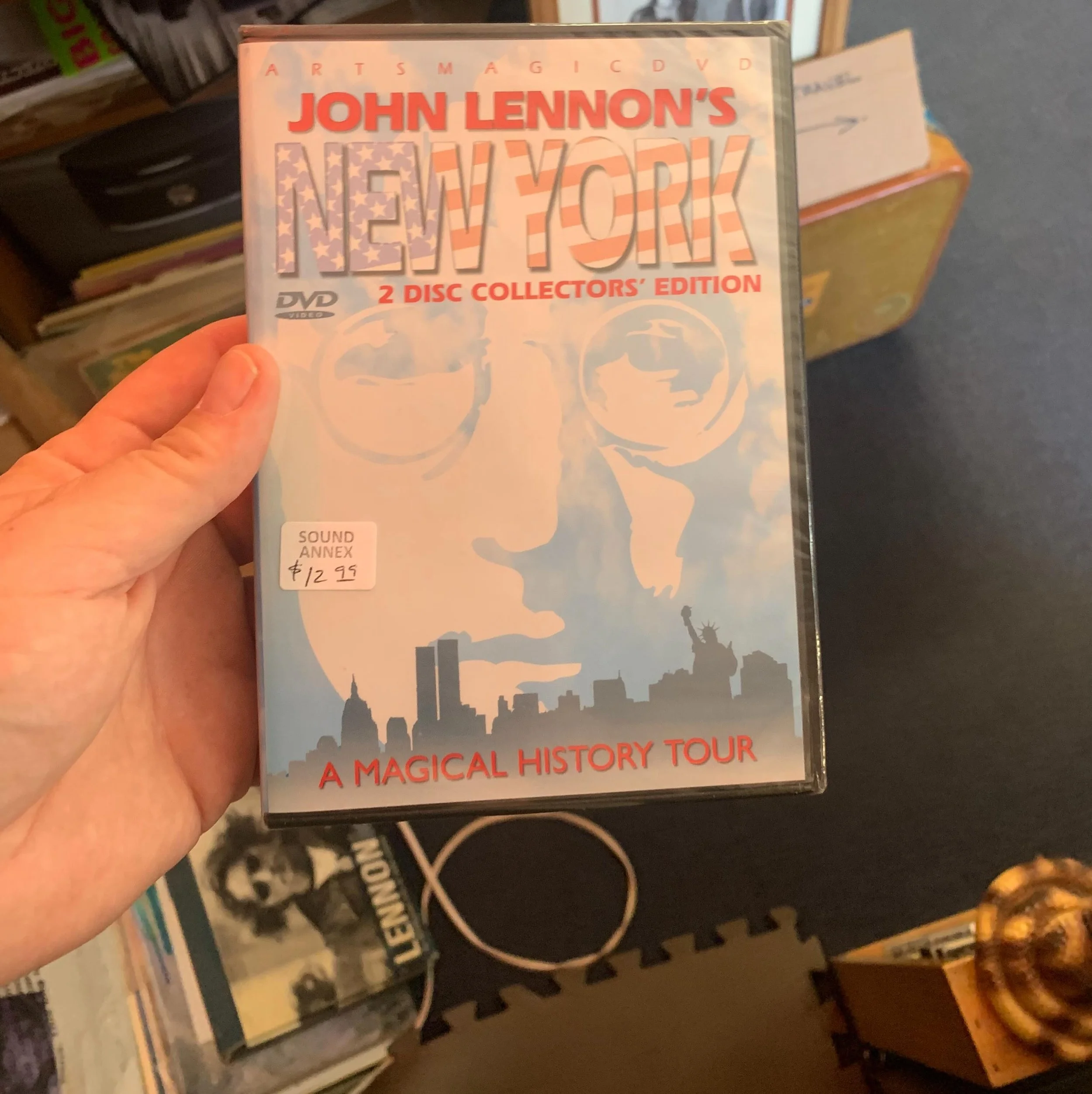DVD: John Lennon&rsquo;s New York @soundannex 

&mdash;&mdash;

&ldquo;Sound Annex&rdquo;

LP&rsquo;s CD&rsquo;s DVD&rsquo;s Tapes &amp; More

⬛️⚫️🎶 🎛📈✌️

#vinyl #recordsreposted #music #movies recordstore owner soundannex @soundannex yubacity Cal