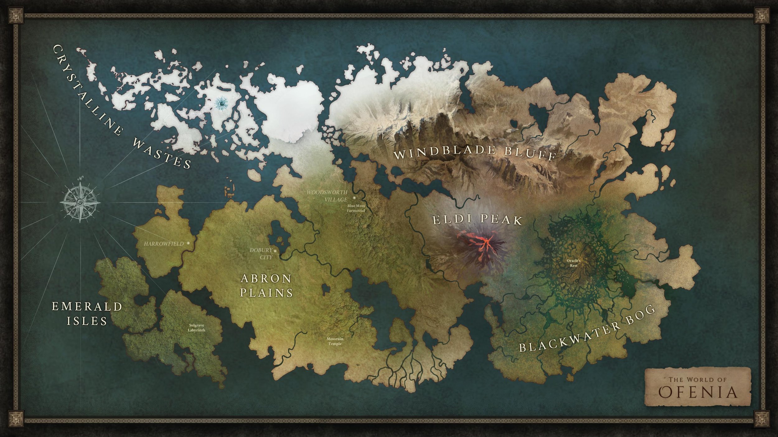 Map of Ofenia