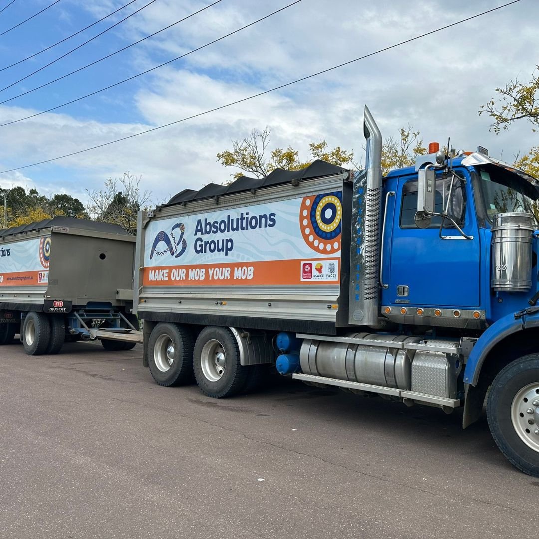 There's just something so satisfying about creating large-scale designs for our clients. These past few months, we have been working on a few clients' truck fleets, and we are rather excited to spot them out on the road. Here's our design for Absolut