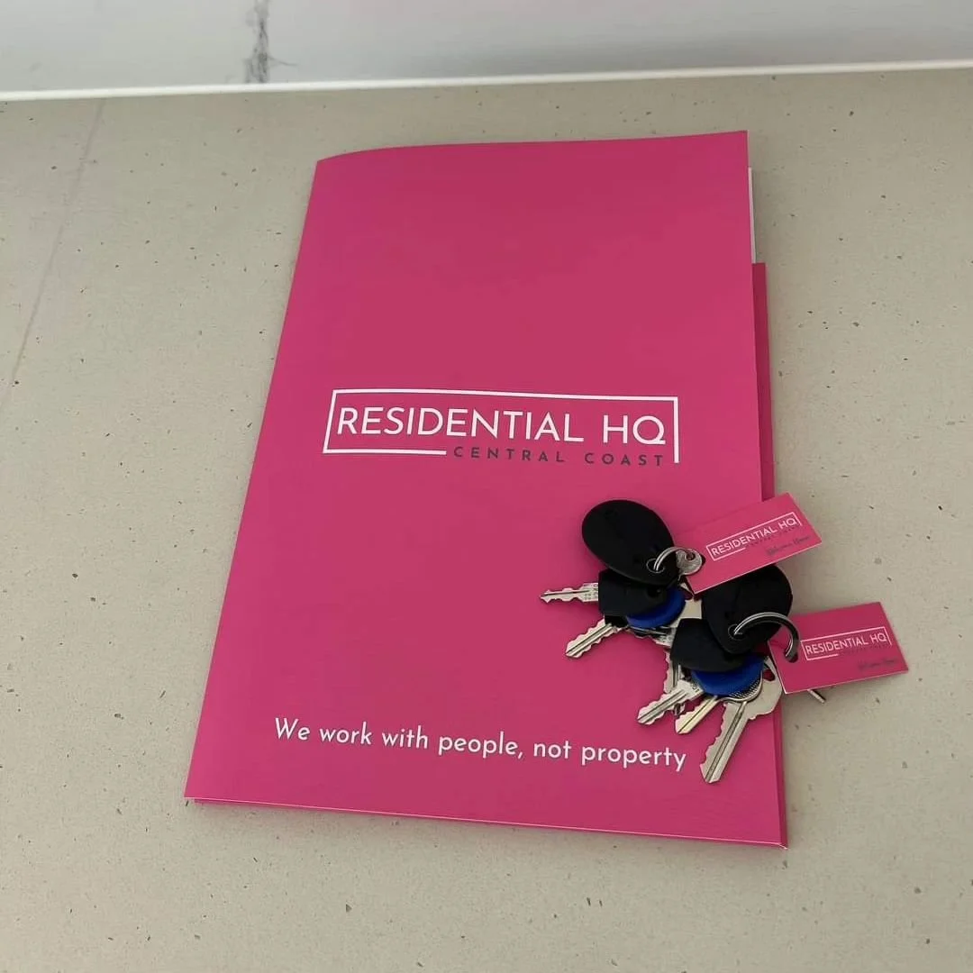 Marketing materials in action! 

We loved assisting @residentialhqcc in their rebrand last year, and we love even more seeing how the marketing materials continue to create impact. 

The new tenants get to pick up their keys today and their welcome p