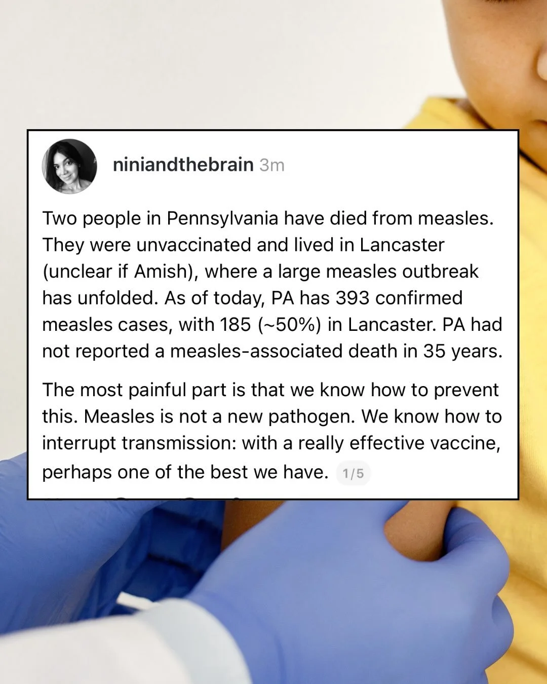 Sigh. If only we knew how to prevent this.