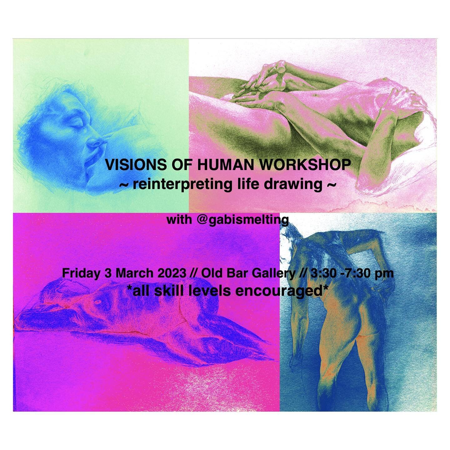 Releasing another exciting workshop happening during the &ldquo;Am I Dreaming&rdquo; Exhibition! 

This one is brought to you by @gabismelting &amp; is not one to miss (on 3rd March). 

Tix in bio x

From Gabi:
&ldquo;People are eternally interested 