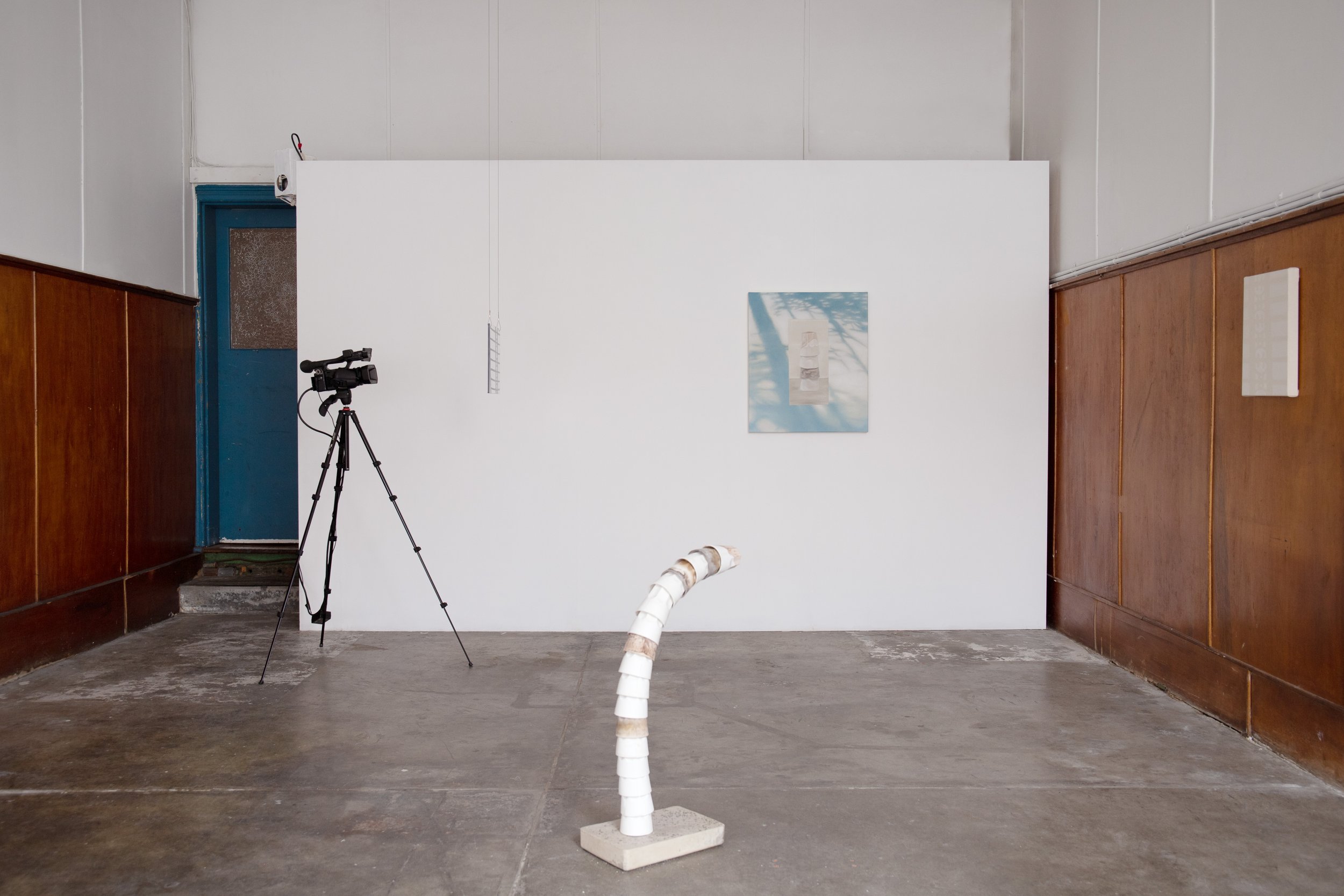 Installation shot of 'Echoed' at 138 Gallery, 2025