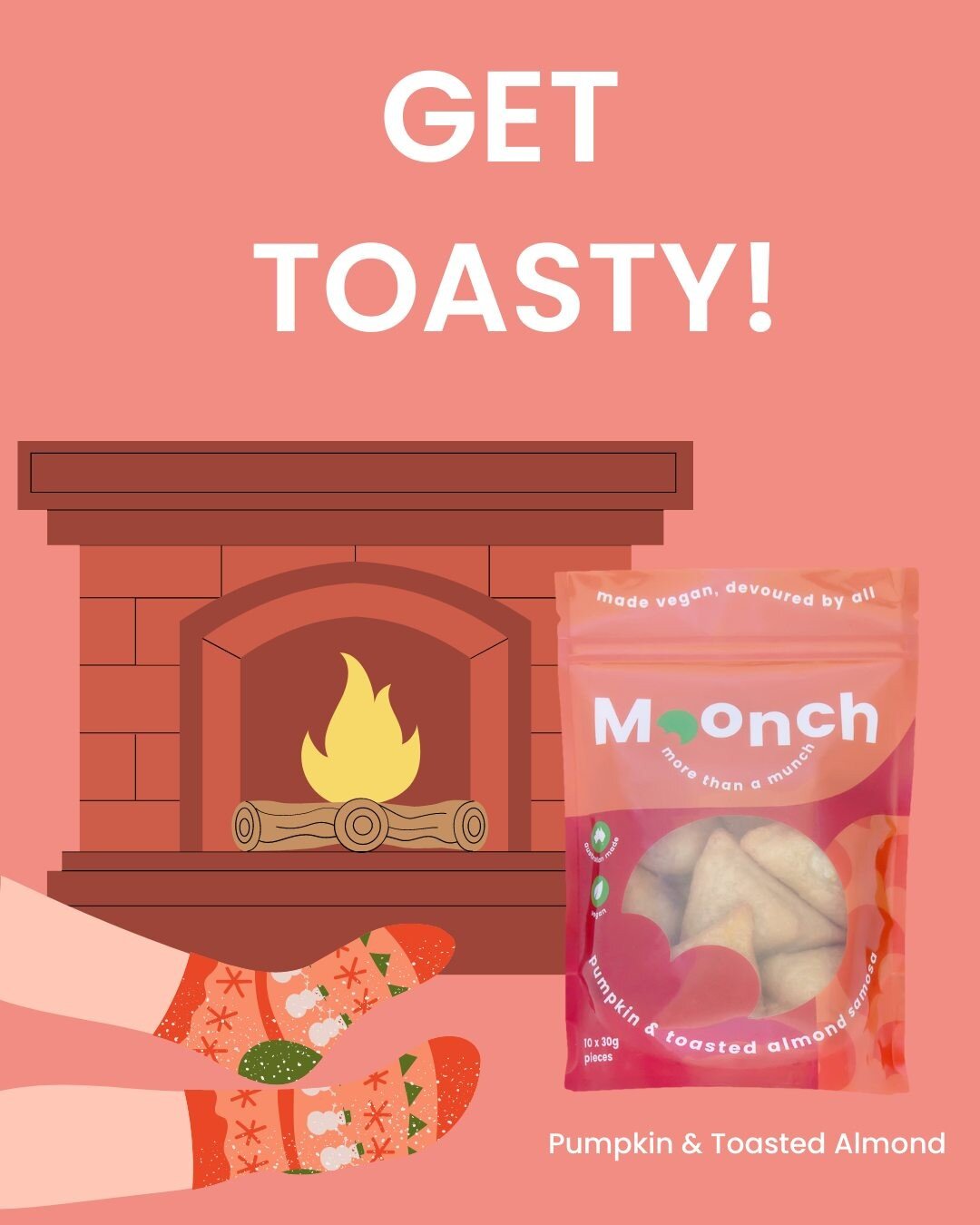 Feel like getting toasty tonight? Our Pumpkin &amp; Toasted Almost Samosa is the perfect winter snack to Moonch on!
-
-
-
#veganfood
#vegetarian
#vegan
#govegan
#realfood
#veganlife
#happyfood