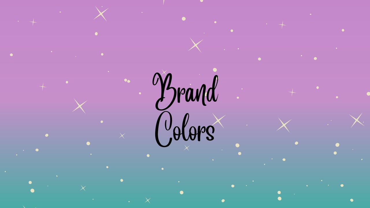 Behind My Brand Colors