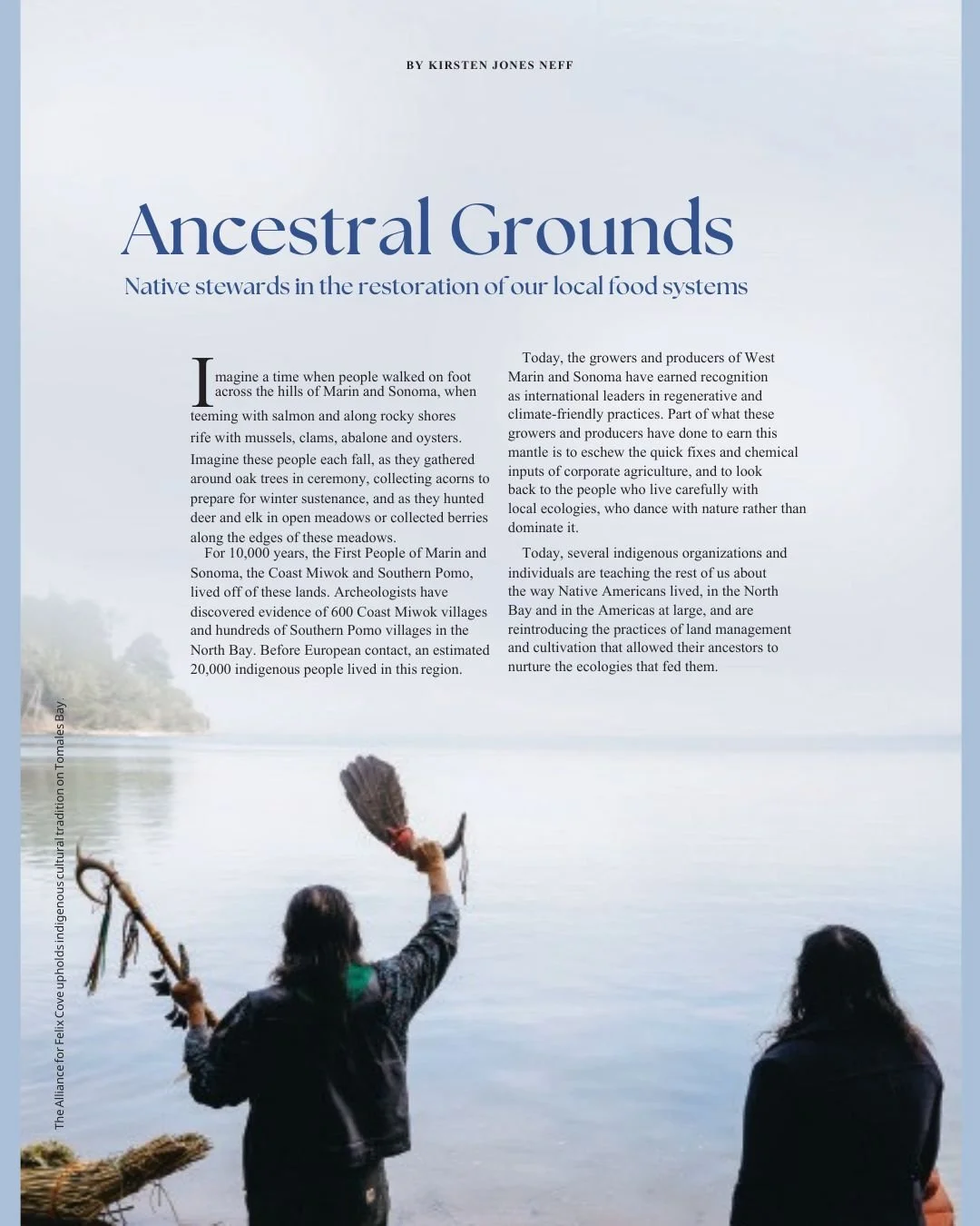 We&rsquo;re honored to be featured in the latest article from @ediblemarinwc , celebrating Native stewards who restore local food systems through ancestral knowledge and care.

Our founder, Theresa Harlan, shares the deep T&aacute;mal-ko legacy of Fe