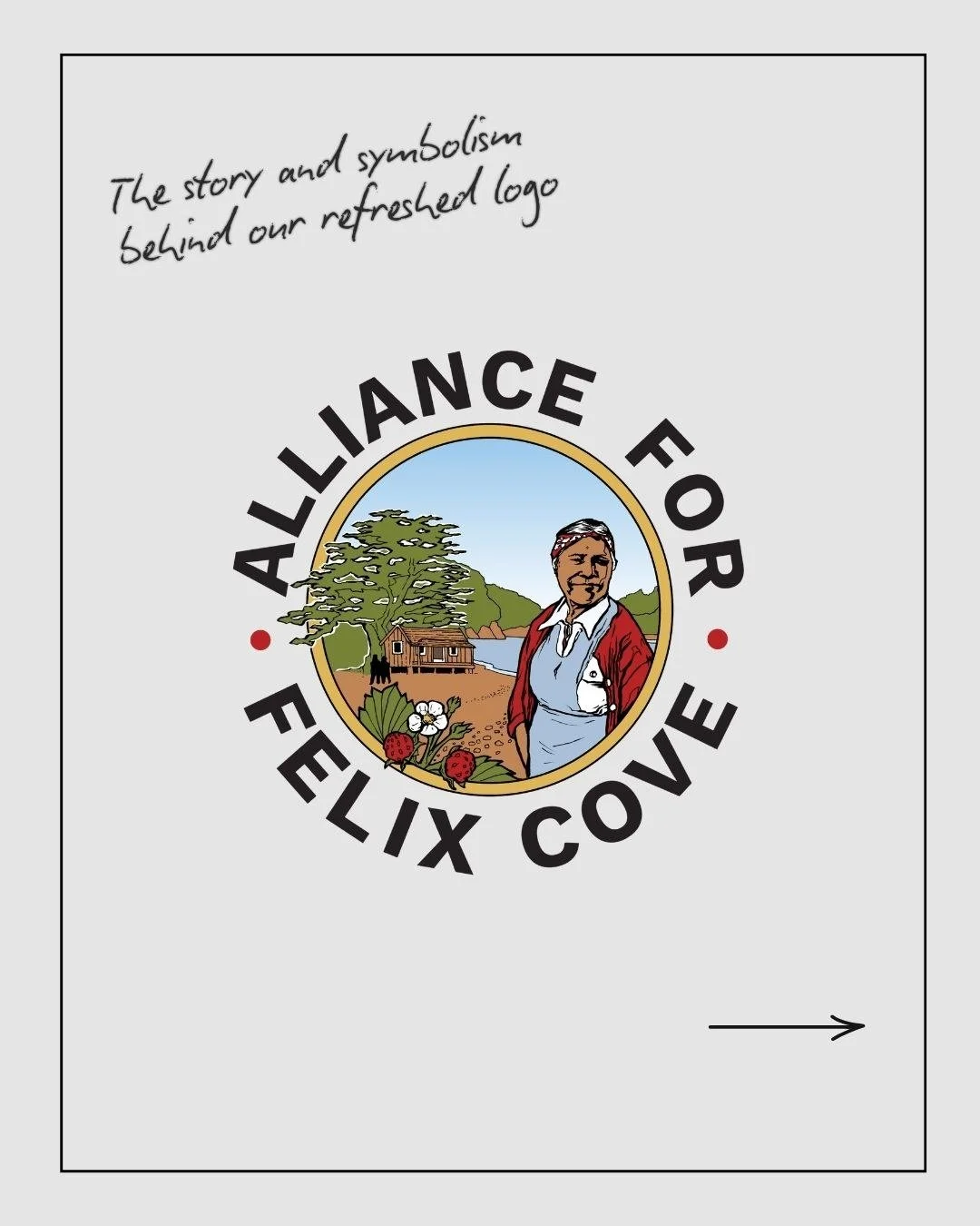 🌊Our logo tells the story of Felix Cove.
🪶 Indigenous leadership. 📜 Ancestral knowledge. 🏞️ Land, water, and home. 🔄 Return.

As we approach five years of the Alliance for Felix Cove, this refreshed logo carries that story forward grounded in th
