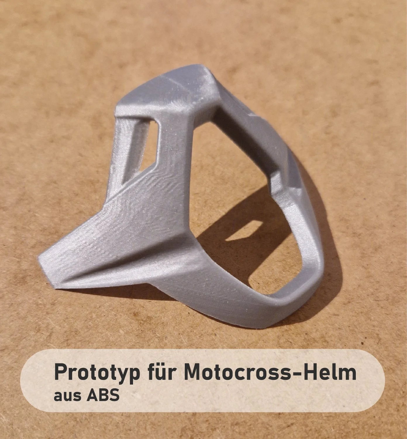 Prototyp für Motocrosshelm aus ABS